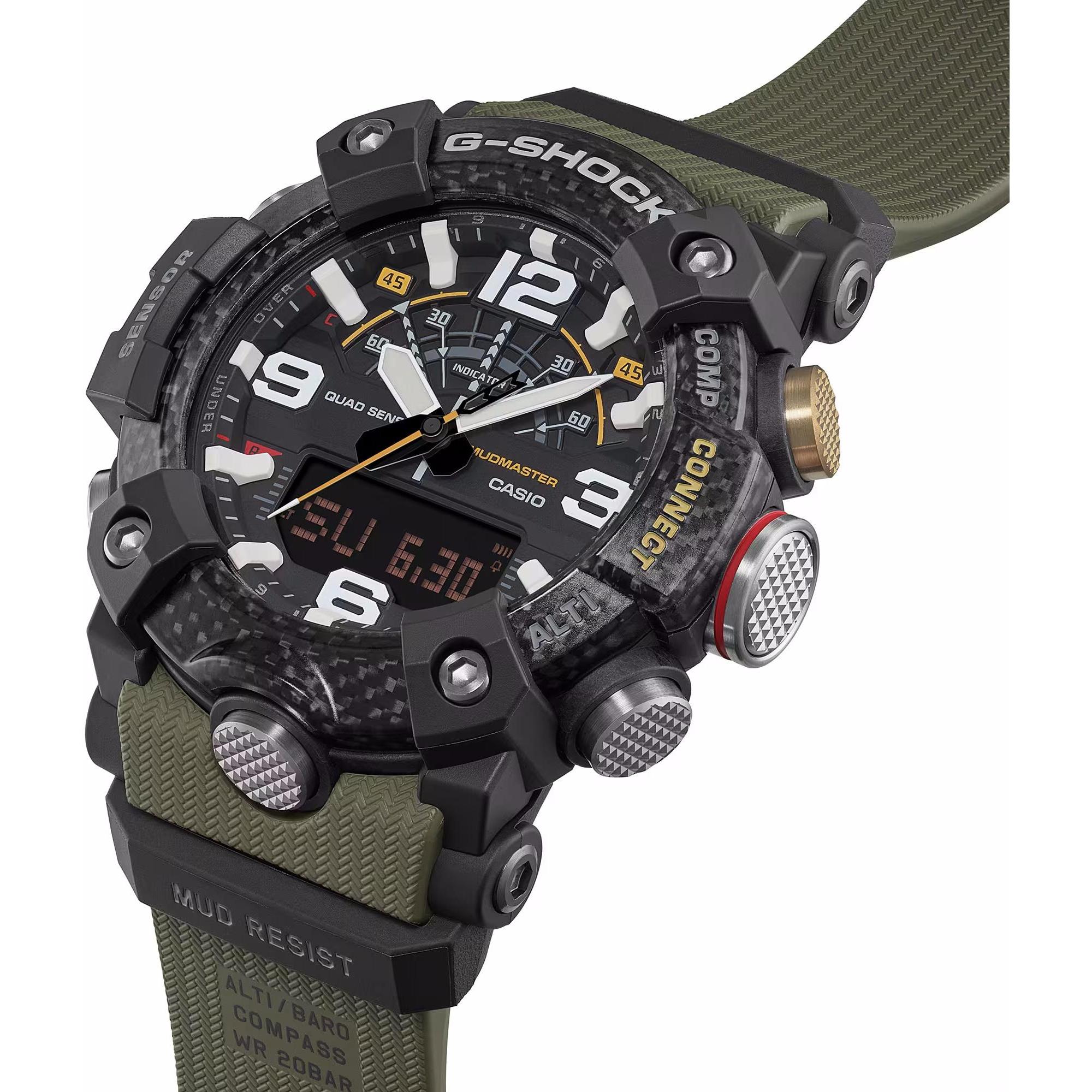 G-SHOCK GG-B100X-1A3ER G-SHOCK Master of G Mudmaster Carbon Core pasek - miniatura 16