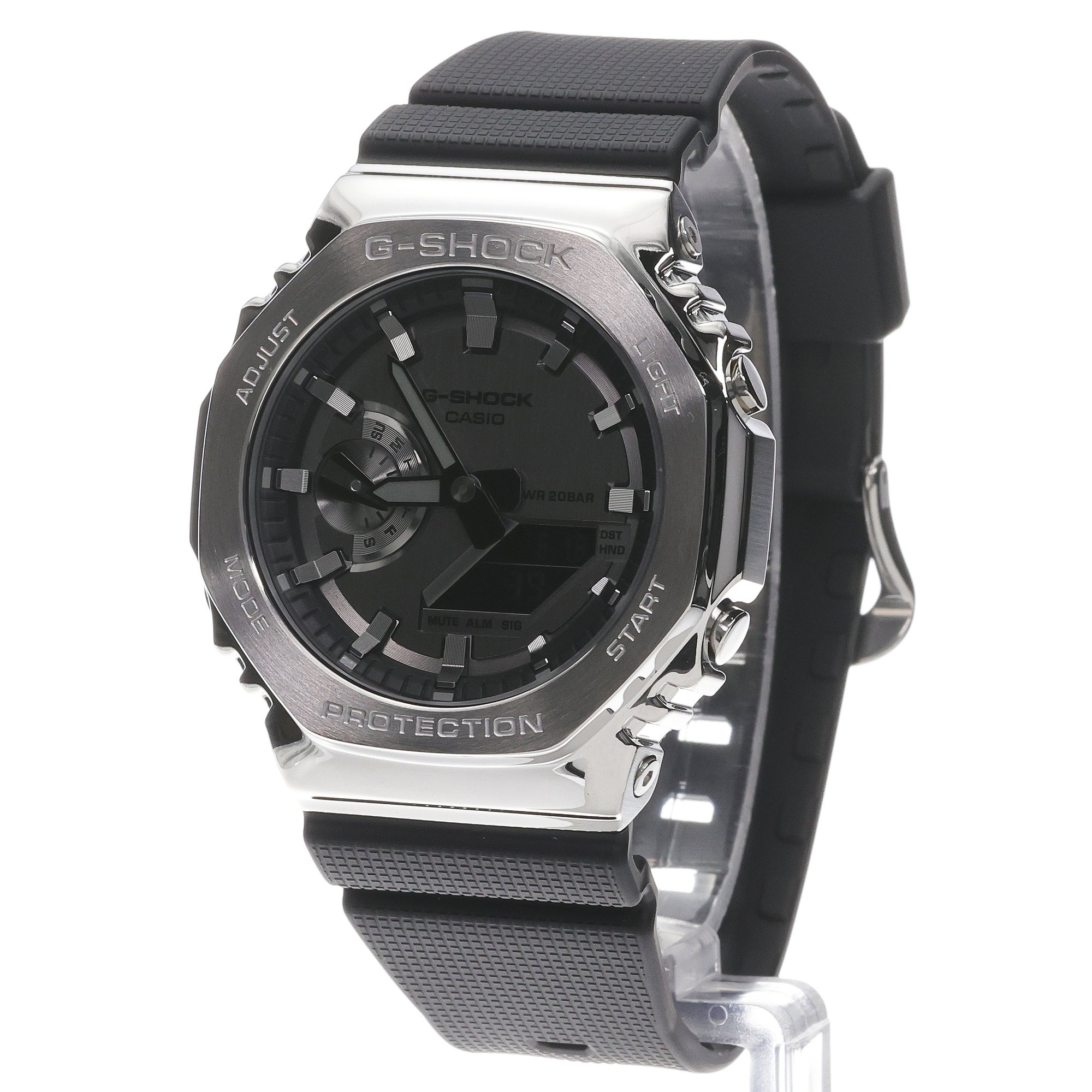 G-SHOCK GM-2100-1AER-MAN zegarek męski G-SHOCK Original srebrny