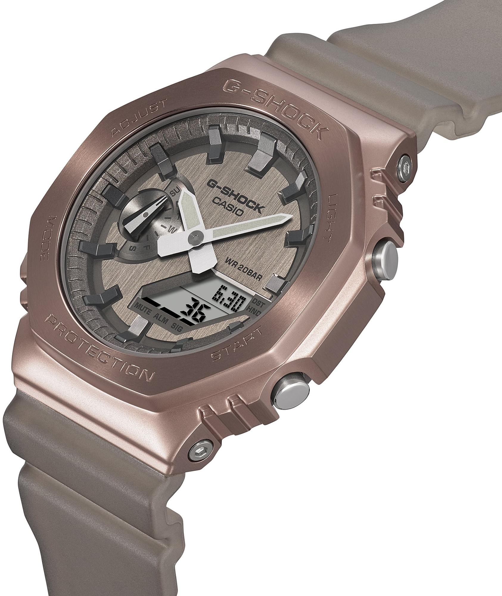 G-SHOCK GM-2100MF-5AER zegarek różowe złoto sportowy G-SHOCK Original pasek - miniatura 6