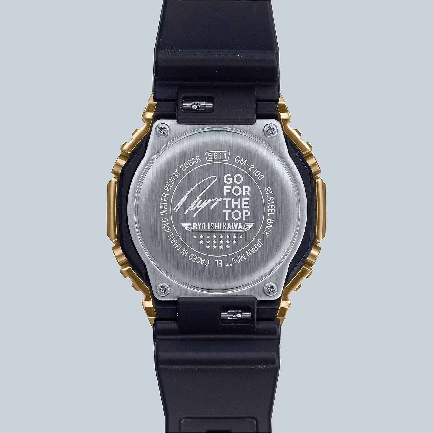 G-SHOCK GM-2100RI23-1ER zegarek srebrny sportowy G-SHOCK Original pasek - miniatura 5
