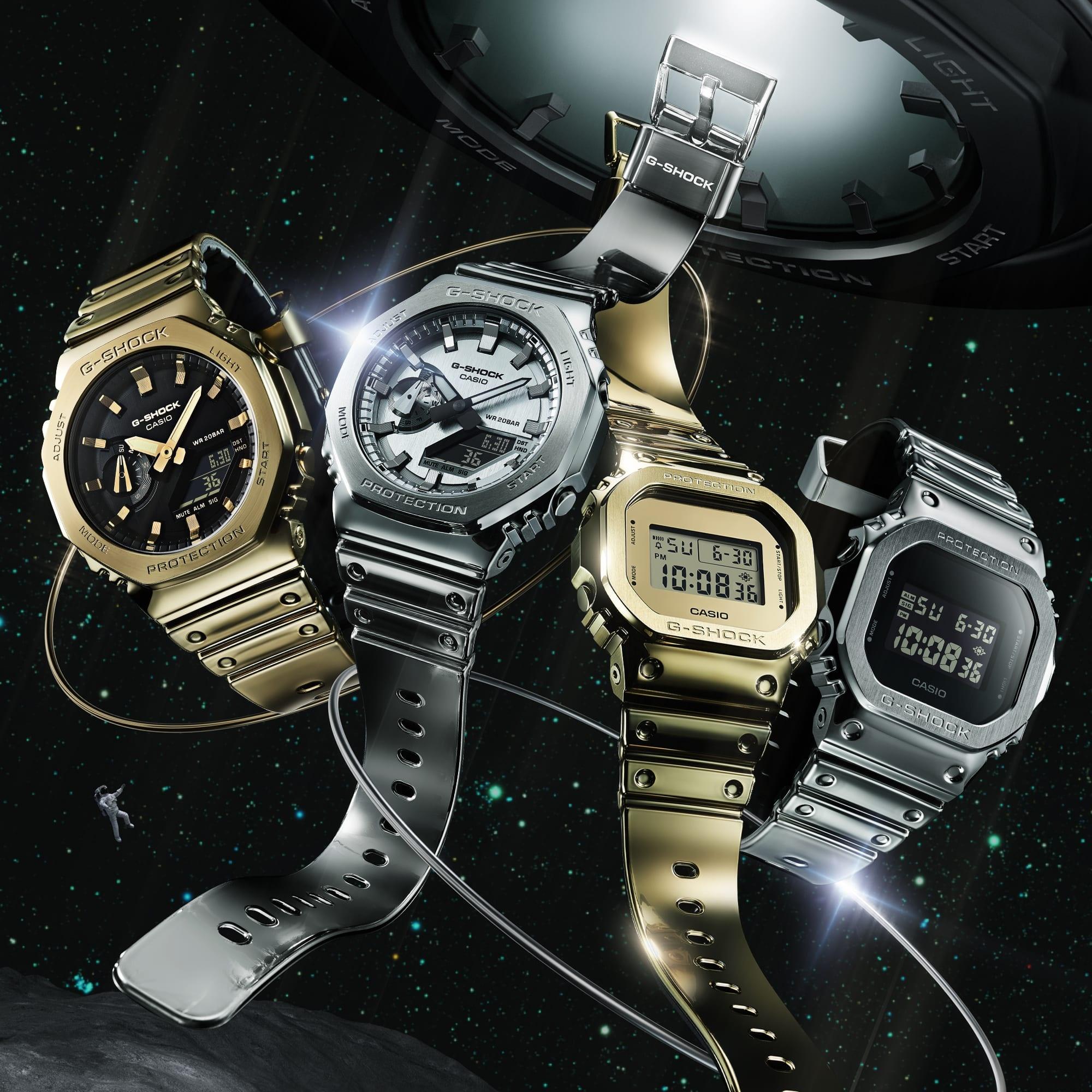 G-SHOCK GM-2100YMG-9A9ER G-SHOCK Original FINE METALLIC SERIES zegarek męski sportowy mineralne - miniatura 8
