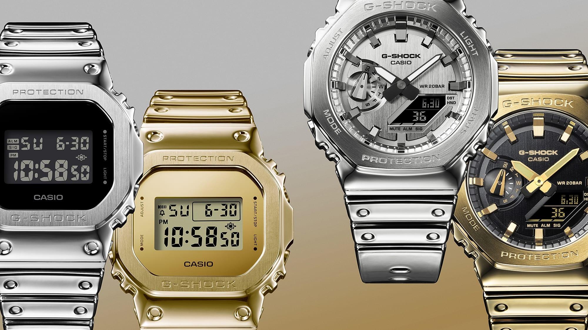 G-SHOCK GM-2100YMG-9A9ER G-SHOCK Original FINE METALLIC SERIES zegarek męski sportowy mineralne - miniatura 9