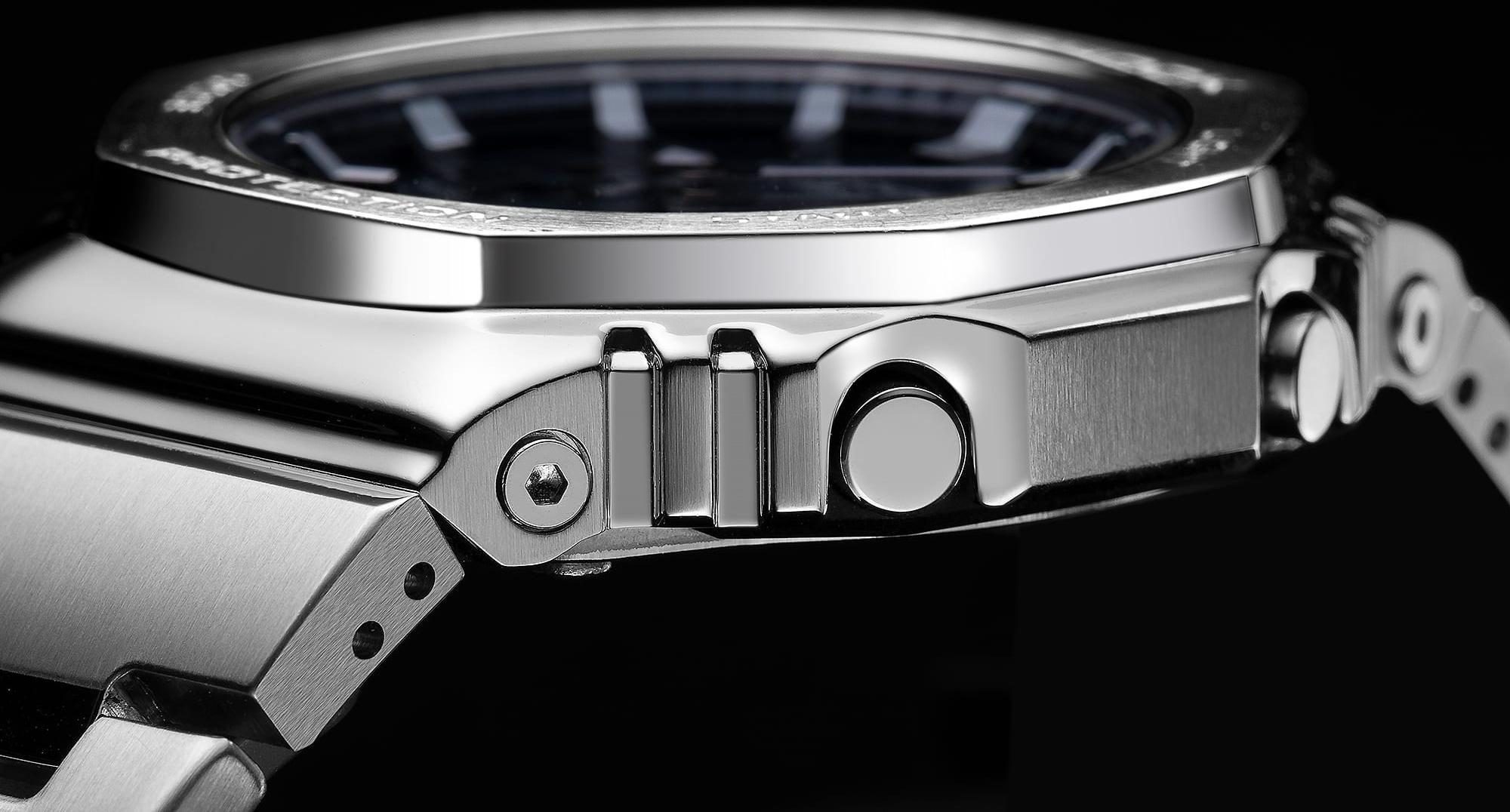 G-SHOCK GM-2110D-2BER zegarek męski G-SHOCK G-STEEL srebrny - miniatura 12