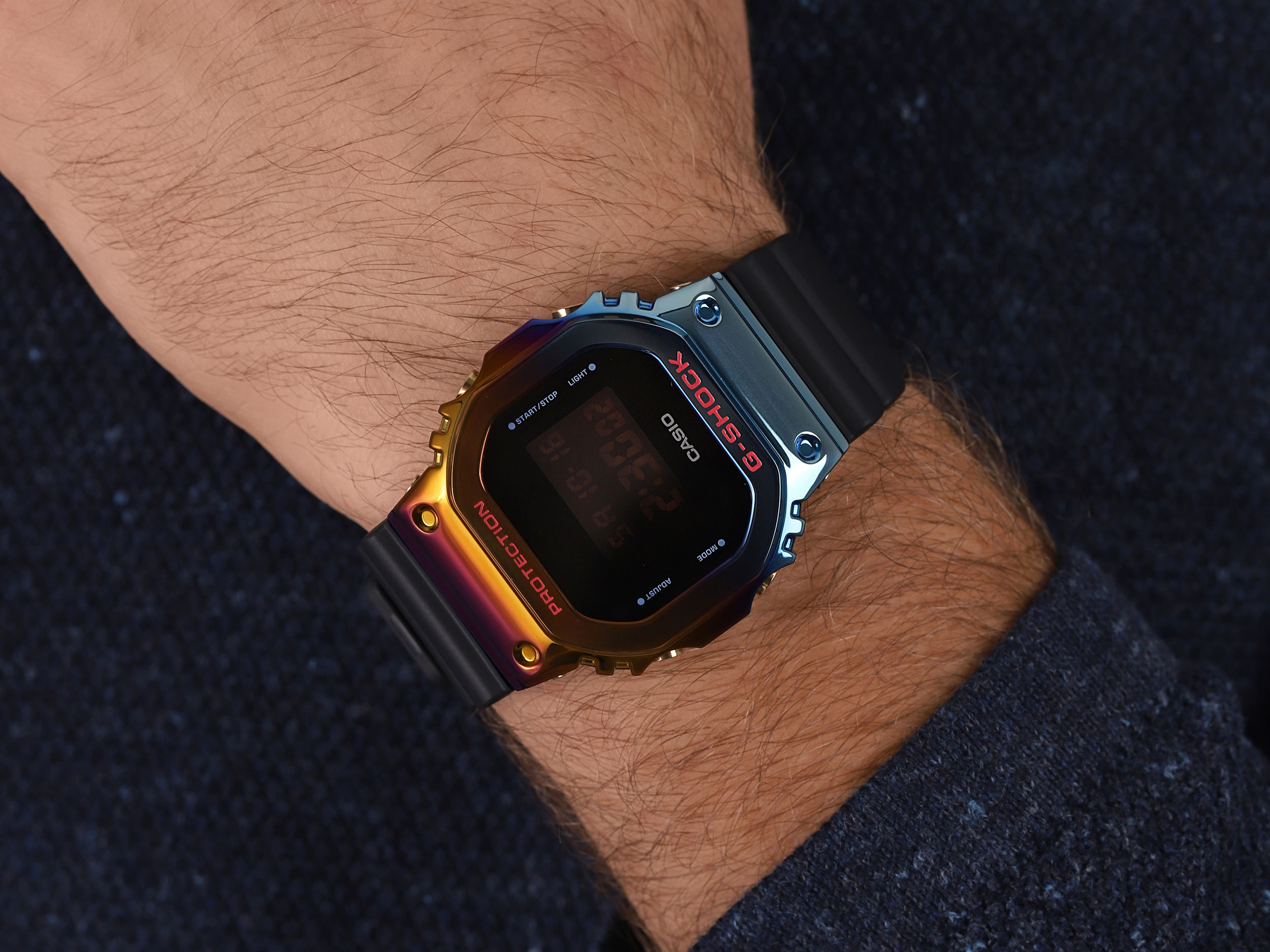 G-SHOCK GM-5600SN-1ER G-SHOCK Original zegarek męski sportowy mineralne - miniatura 4