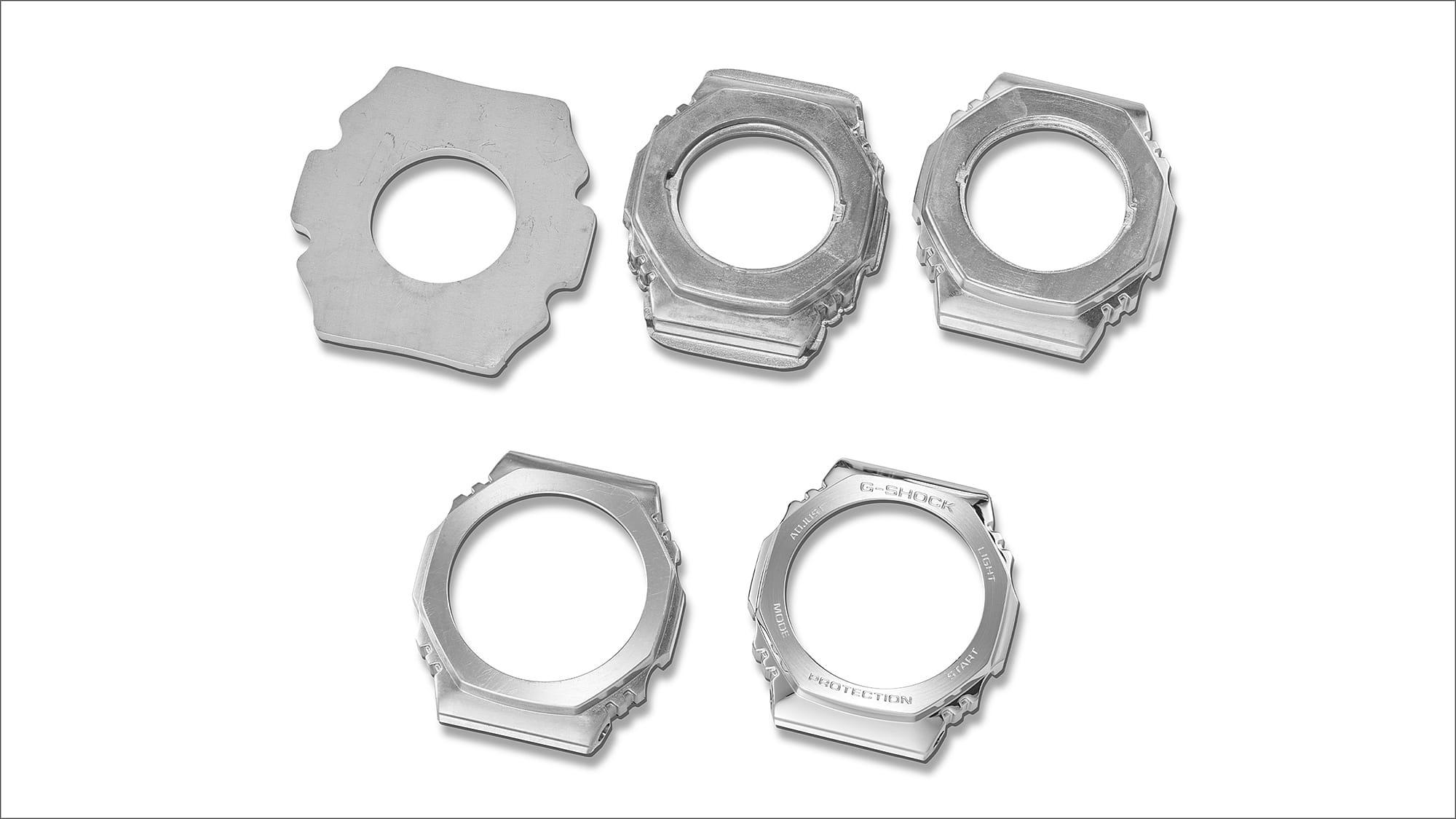 G-SHOCK GM-5600YM-8A8ER FINE METALLIC SERIES zegarek retro G-SHOCK G-STEEL - miniatura 4