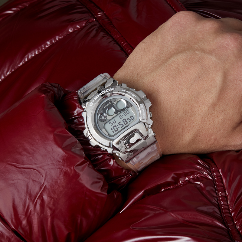 G-Shock GM-6900SCM-1ER zegarek szary sportowy G-Shock pasek - miniatura 8