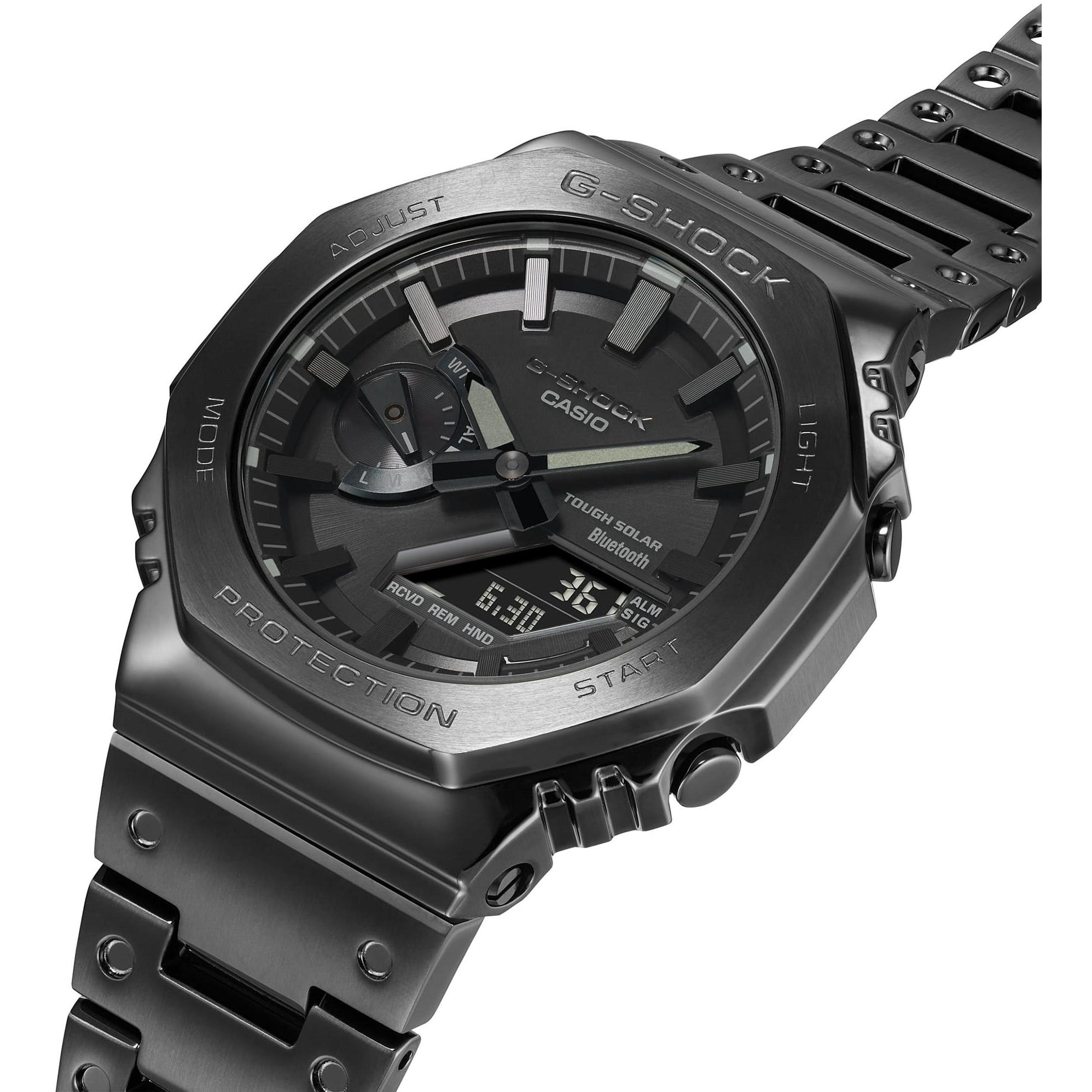 G-SHOCK GM-B2100BD-1AER zegarek srebrny sportowy G-SHOCK Original bransoleta