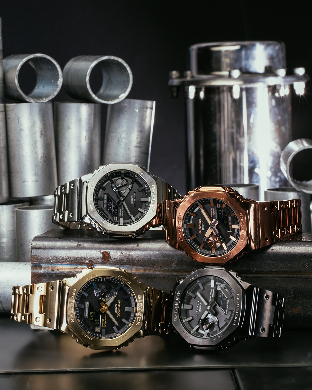 G-SHOCK GM-B2100GD-5AER zegarek męski sportowy G-SHOCK Original bransoleta