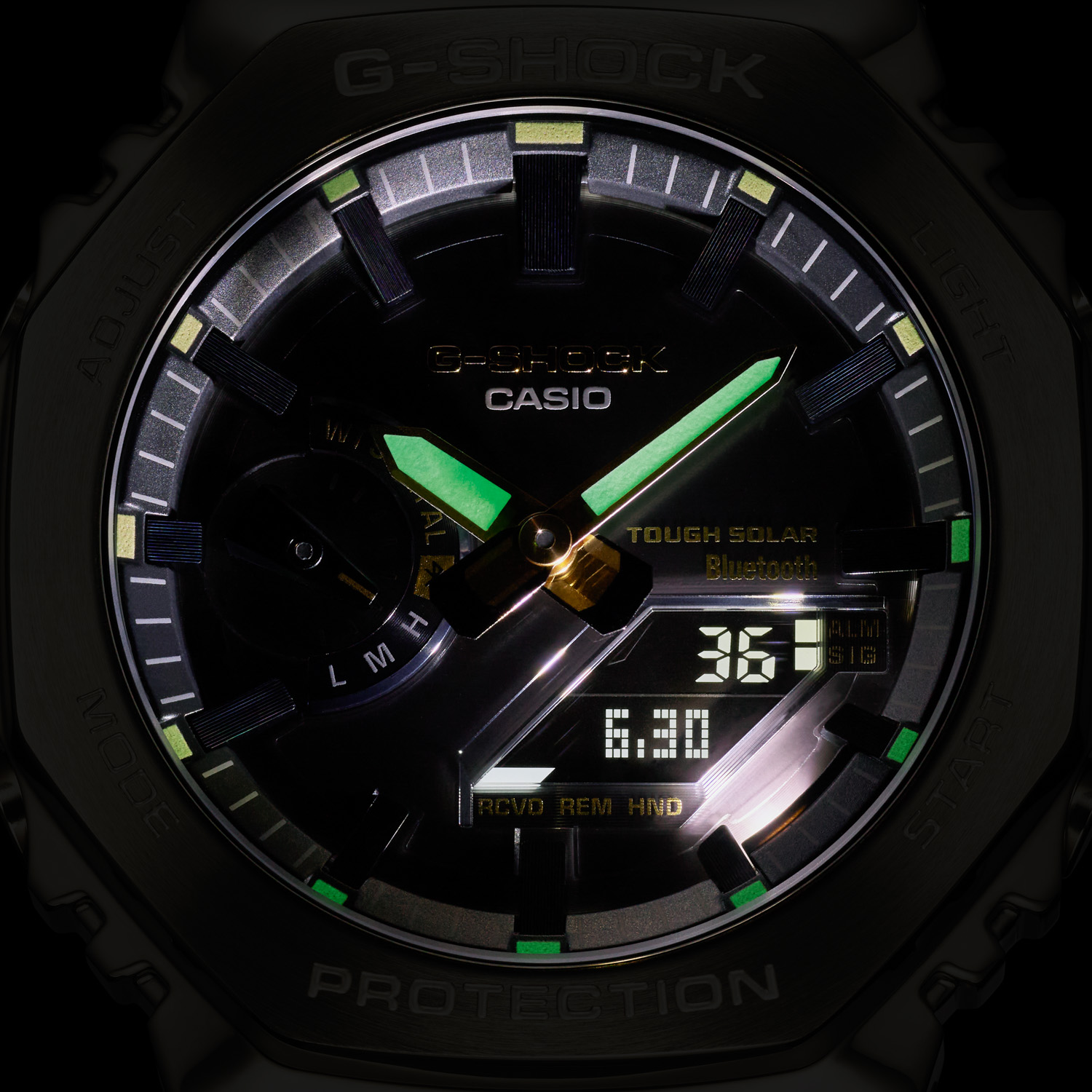 G-SHOCK GM-B2100GD-9AER zegarek męski G-SHOCK Original złoty