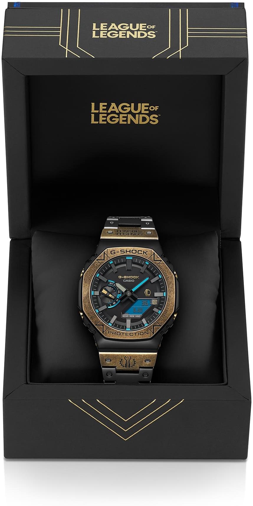 G-SHOCK GM-B2100LL-1AER G-SHOCK x RIOT GAMES LEAGUE OF LEGENDS G-SHOCK Original sportowy zegarek czarny - miniatura 11