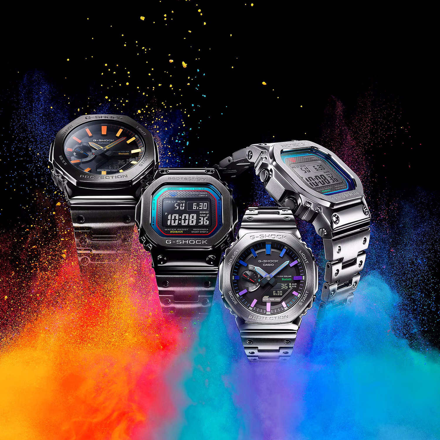 G-SHOCK GM-B2100PC-1AER męski zegarek G-SHOCK Original bransoleta - miniatura 8