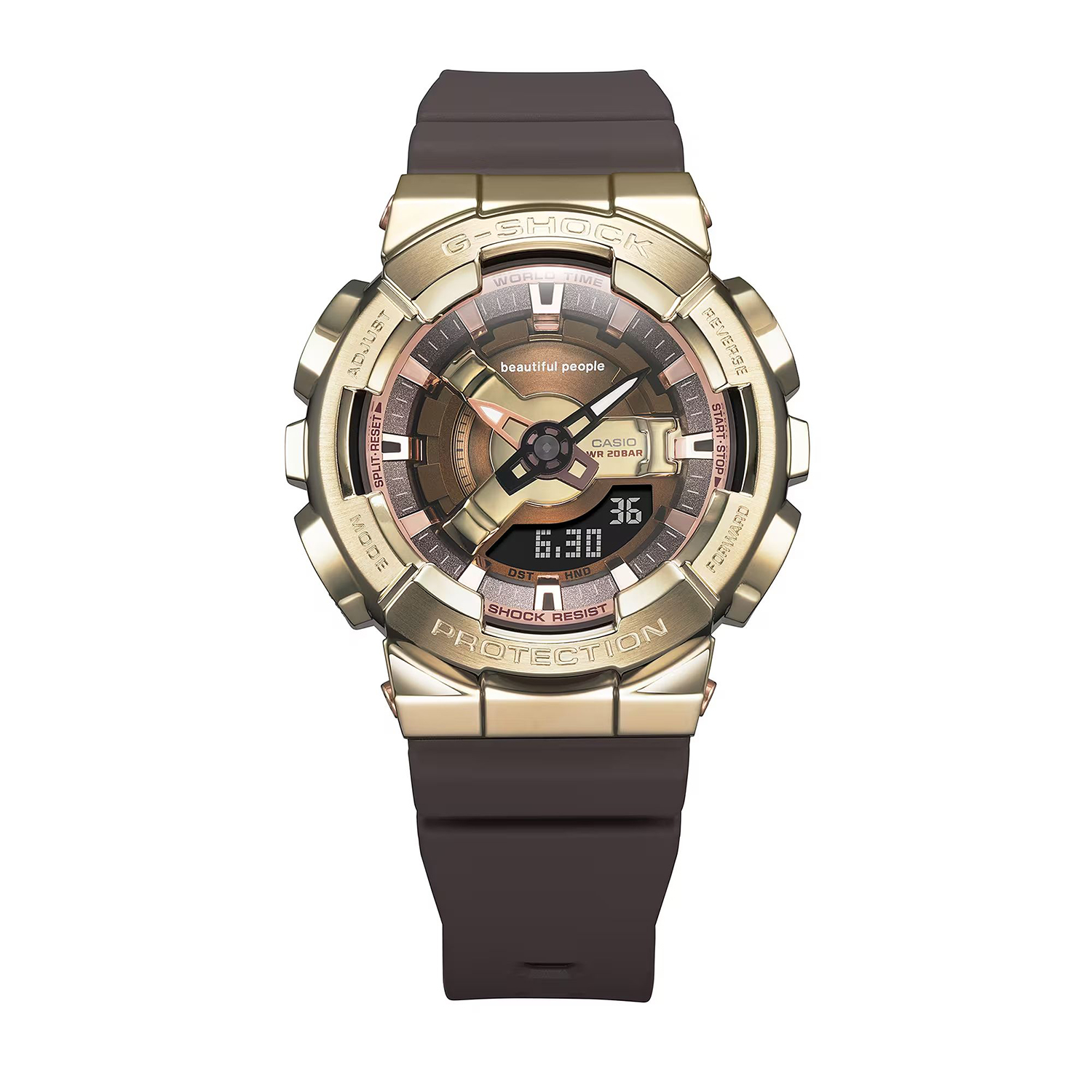 G-SHOCK GM-S110BP-5AER zegarek damski G-SHOCK Original srebrny - miniatura 3