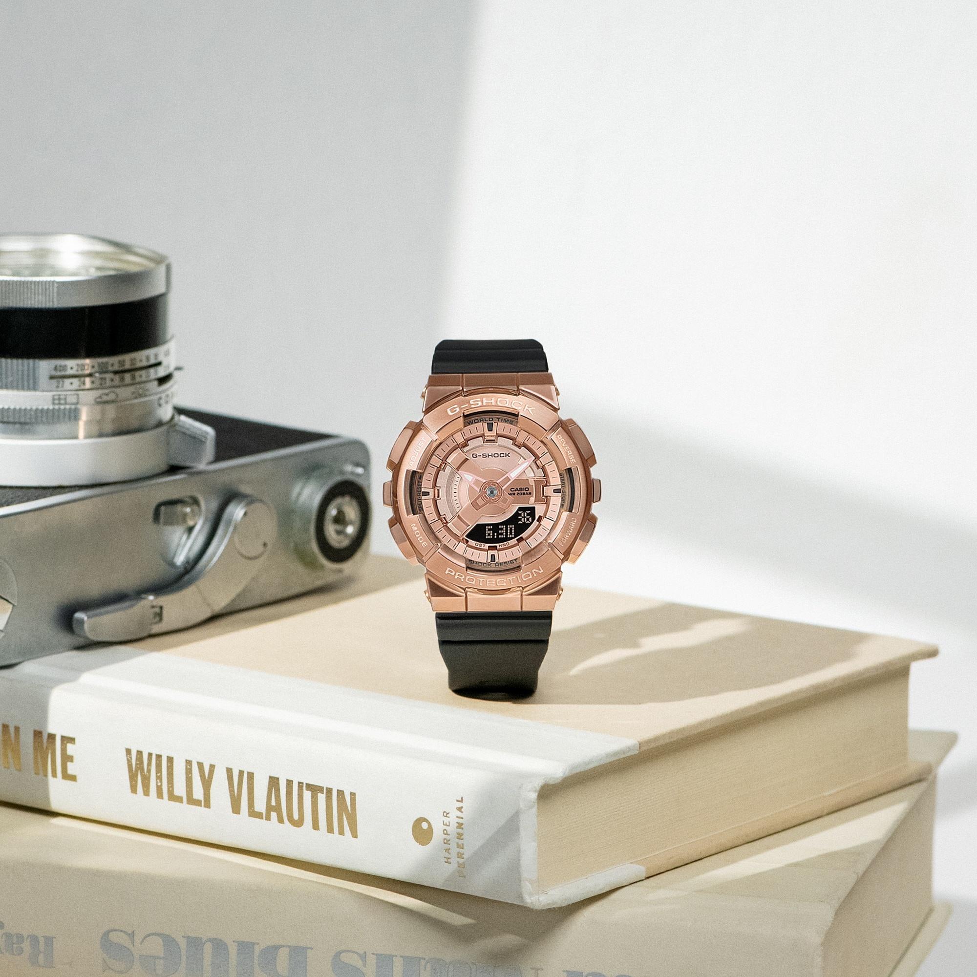 G-SHOCK GM-S110PG-1AER zegarek różowe złoto sportowy G-SHOCK Original pasek - miniatura 7