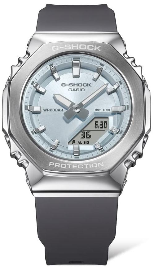 G-SHOCK GM-S2110-2AER zegarek damski G-SHOCK Original srebrny - miniatura 2