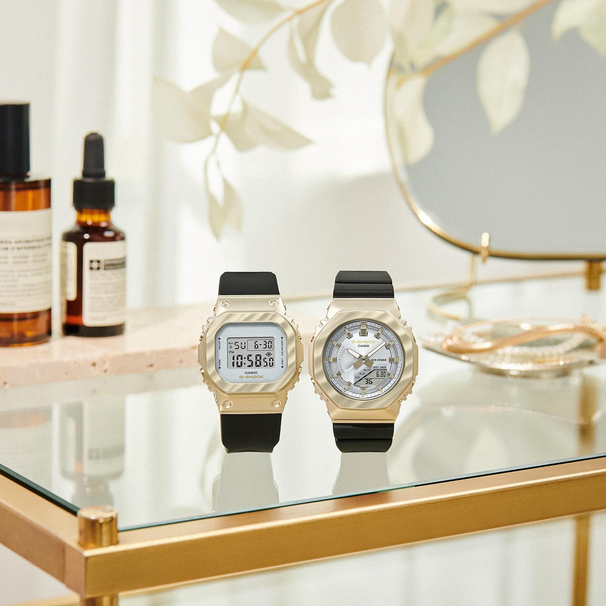 G-SHOCK GM-S5600BC-1ER G-SHOCK Original G-SHOCK BELL E COURBE zegarek damski sportowy mineralne - miniatura 9