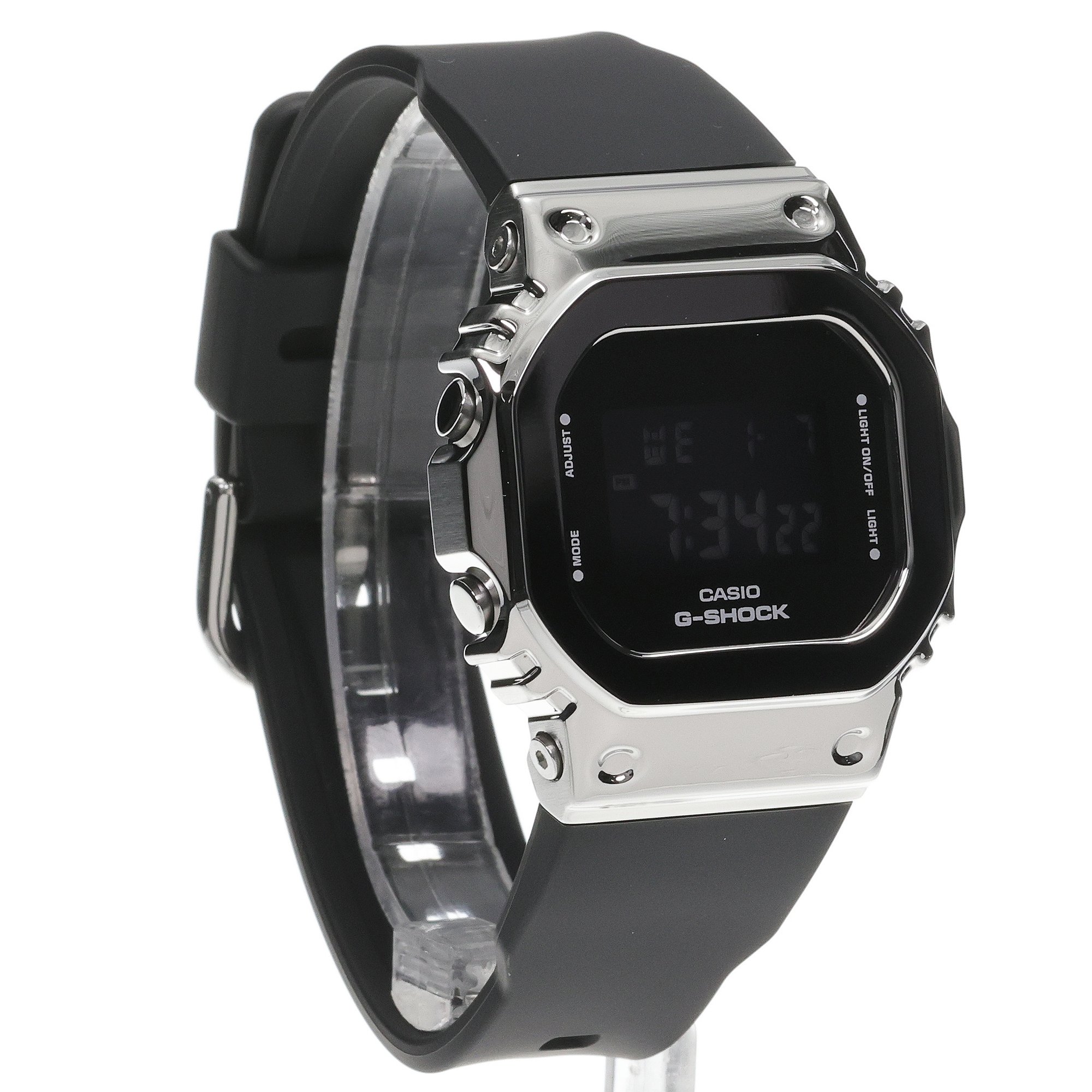 G-SHOCK GM-S5600U-1ER zegarek srebrny sportowy G-SHOCK Original pasek - miniatura 3
