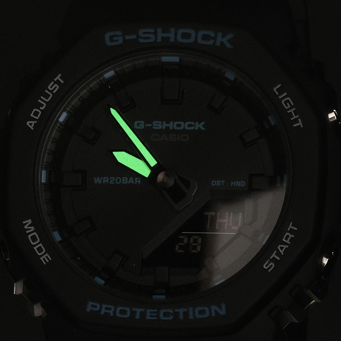 G-SHOCK GMA-P2100BA-1AER G-SHOCK Original sportowy zegarek czarny - miniatura 5