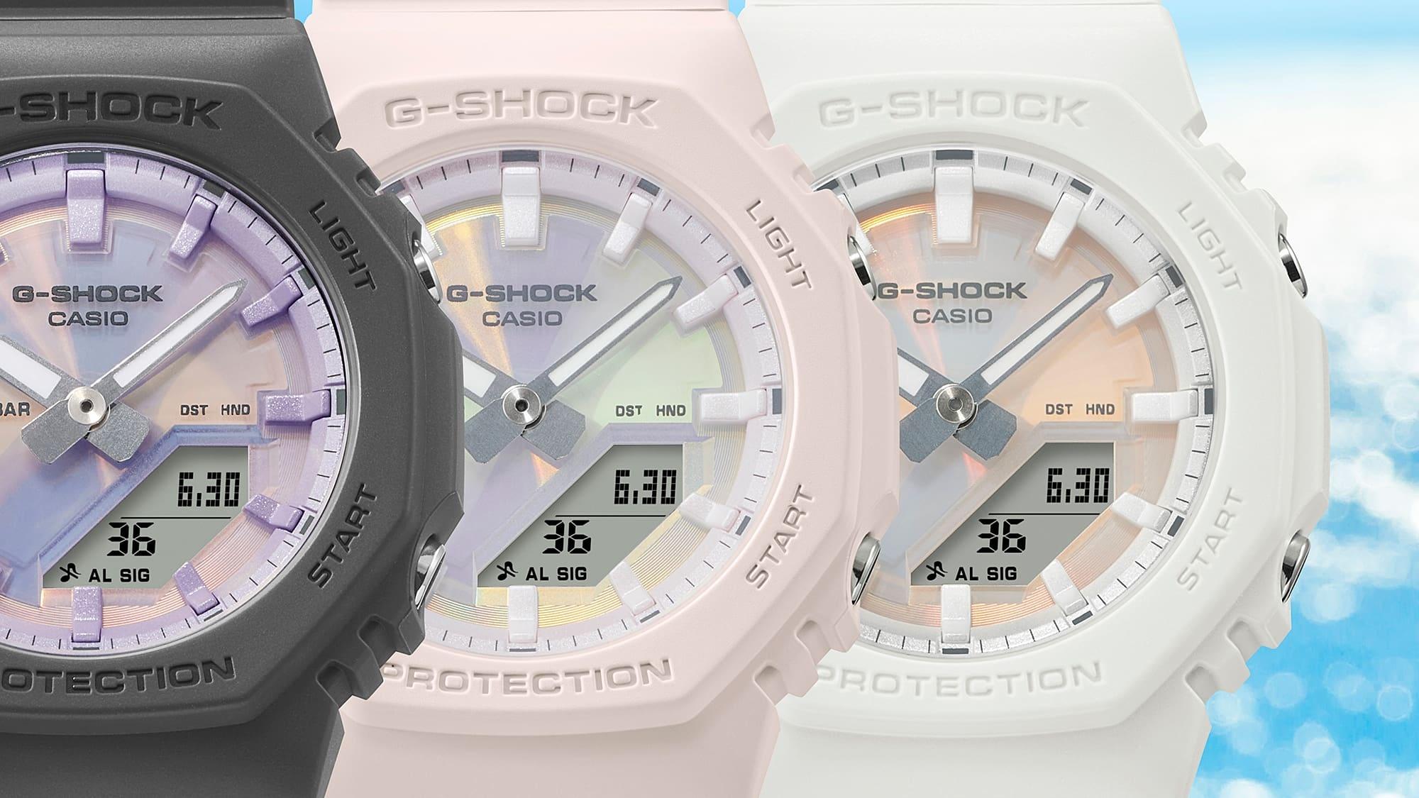G-SHOCK GMA-P2100PC-4AER G-SHOCK Original sportowy zegarek czerwony - miniatura 9