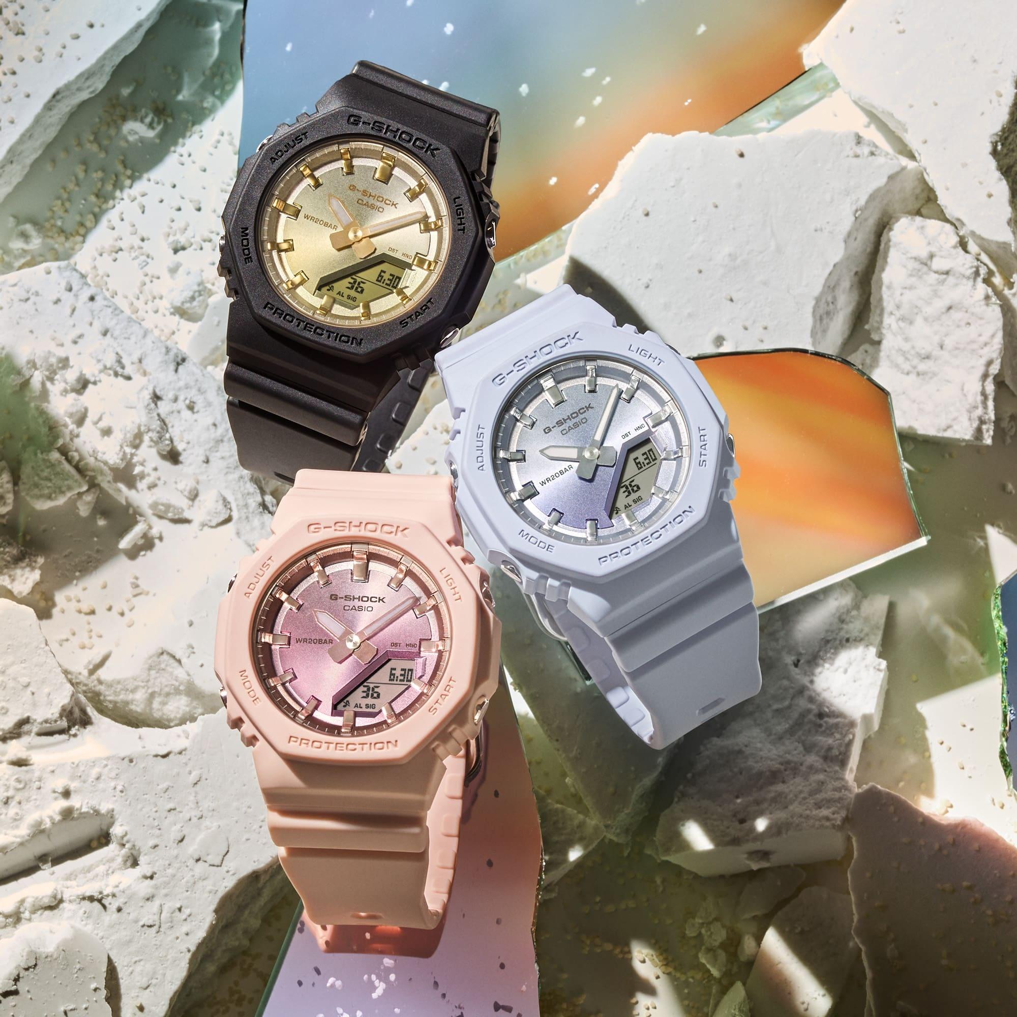 G-SHOCK GMA-P2100SG-2AER zegarek niebieski sportowy G-SHOCK Original pasek - miniatura 4