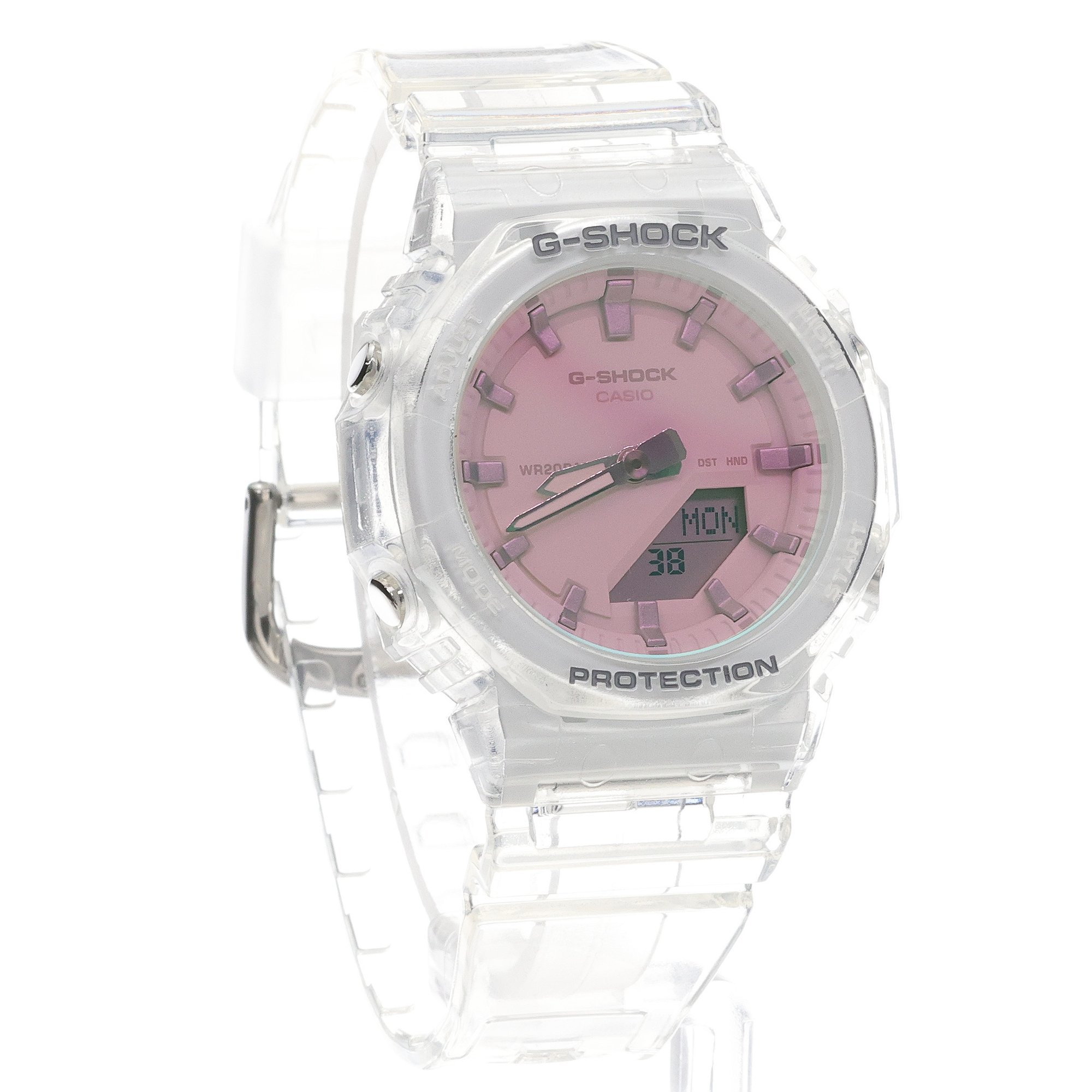 G-SHOCK GMA-P2100SR-7AER G-Shock Summer Reflection G-SHOCK Original sportowy zegarek bezbarwny - miniatura 3