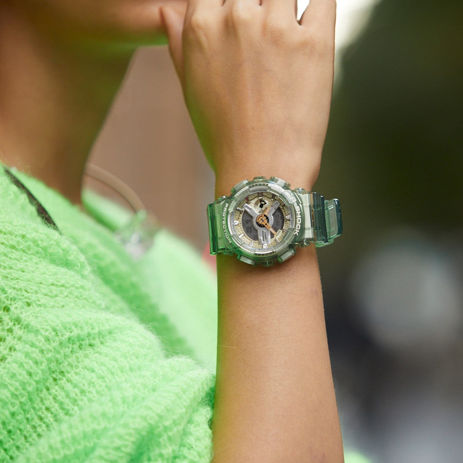 G-SHOCK GMA-S110GS-3AER zegarek sportowy G-SHOCK - miniatura 6