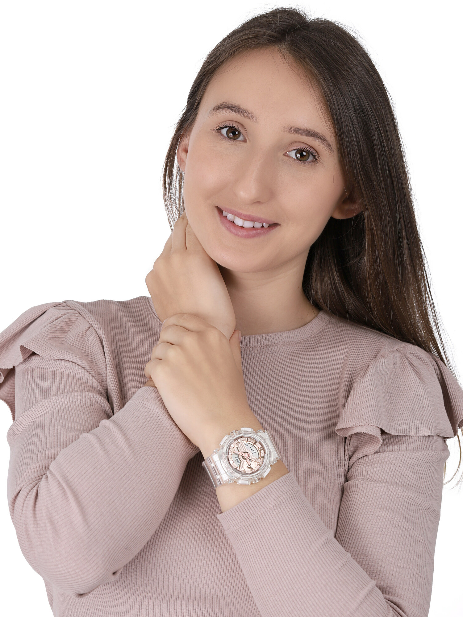 G-SHOCK GMA-S110SR-7AER G-SHOCK S-Series S-SERIES zegarek damski sportowy mineralne - miniatura 2