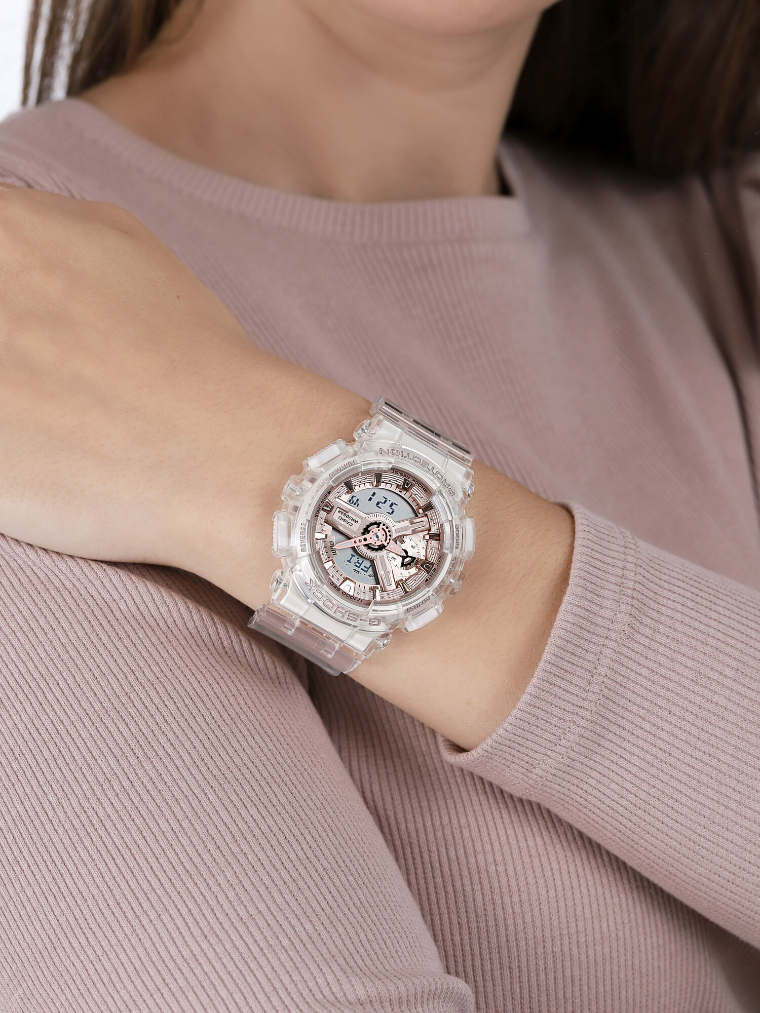 G-SHOCK GMA-S110SR-7AER zegarek damski sportowy G-SHOCK S-Series pasek - miniatura 3