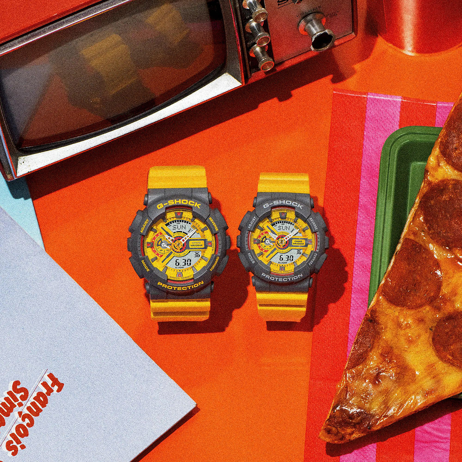 G-SHOCK GMA-S110Y-9AER zegarek sportowy G-SHOCK - miniatura 4