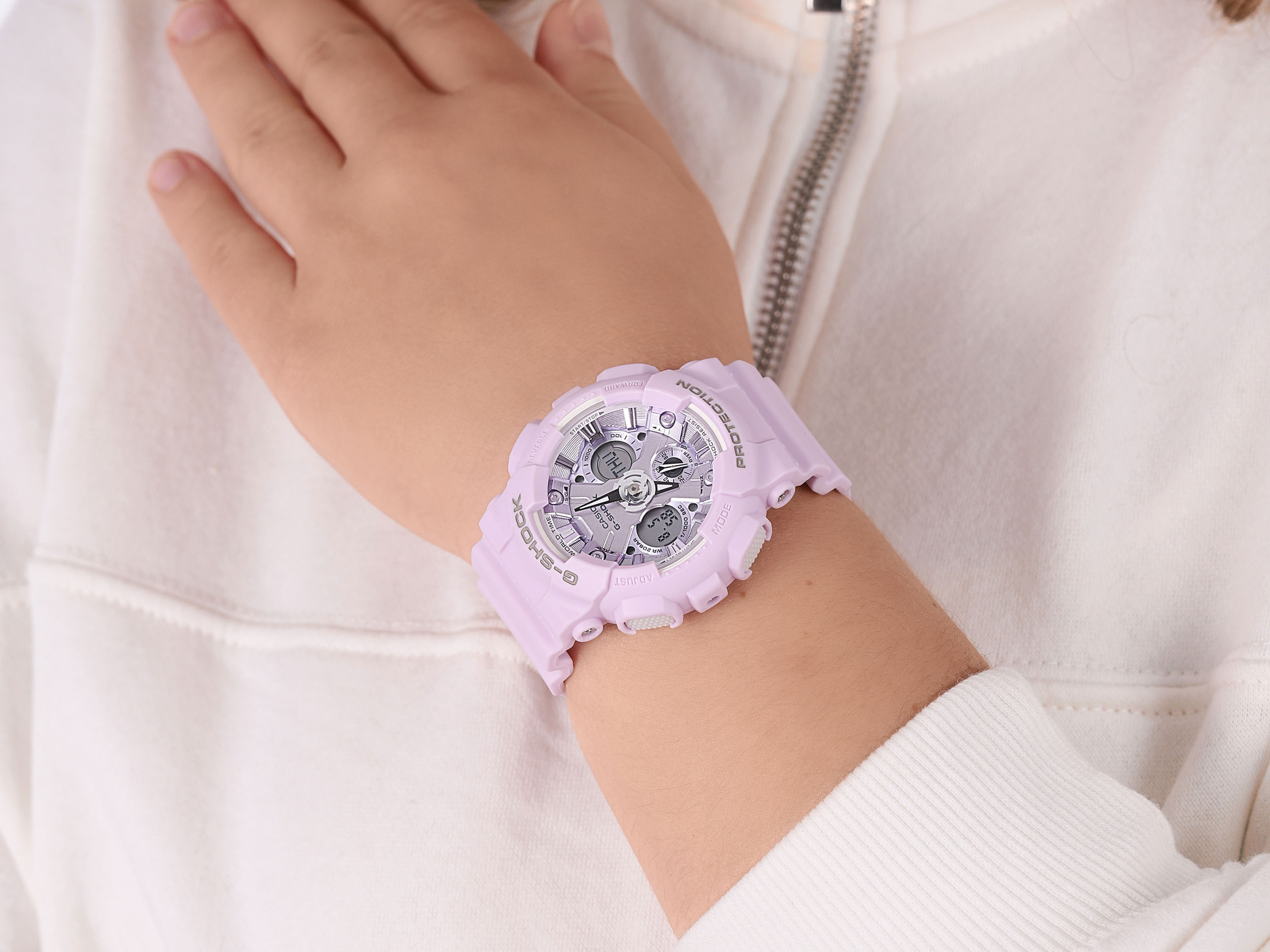 G-SHOCK GMA-S120DP-6AER G-SHOCK S-Series S-SERIES zegarek damski sportowy mineralne