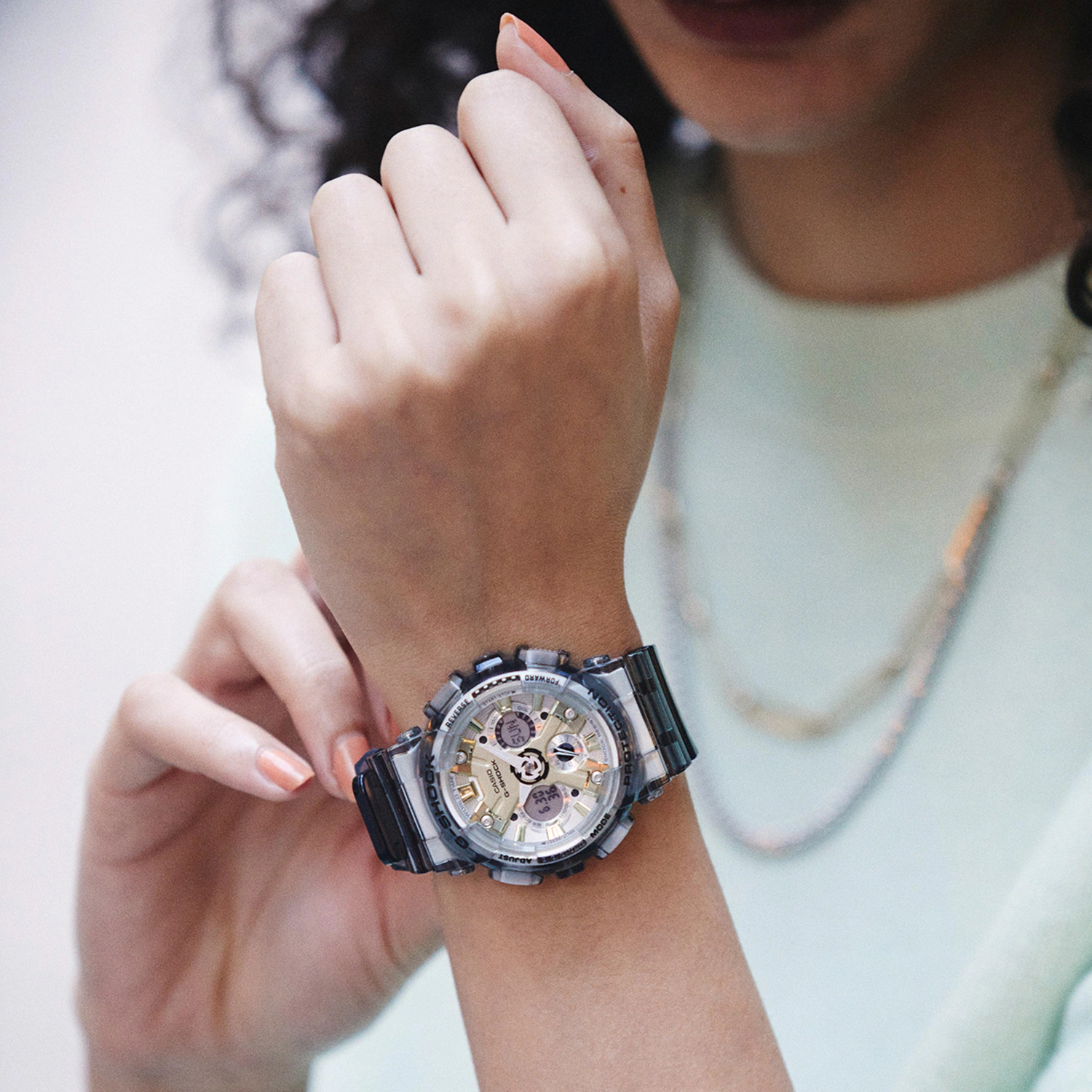 G-SHOCK GMA-S120GS-8AER zegarek sportowy G-SHOCK S-Series - miniatura 5