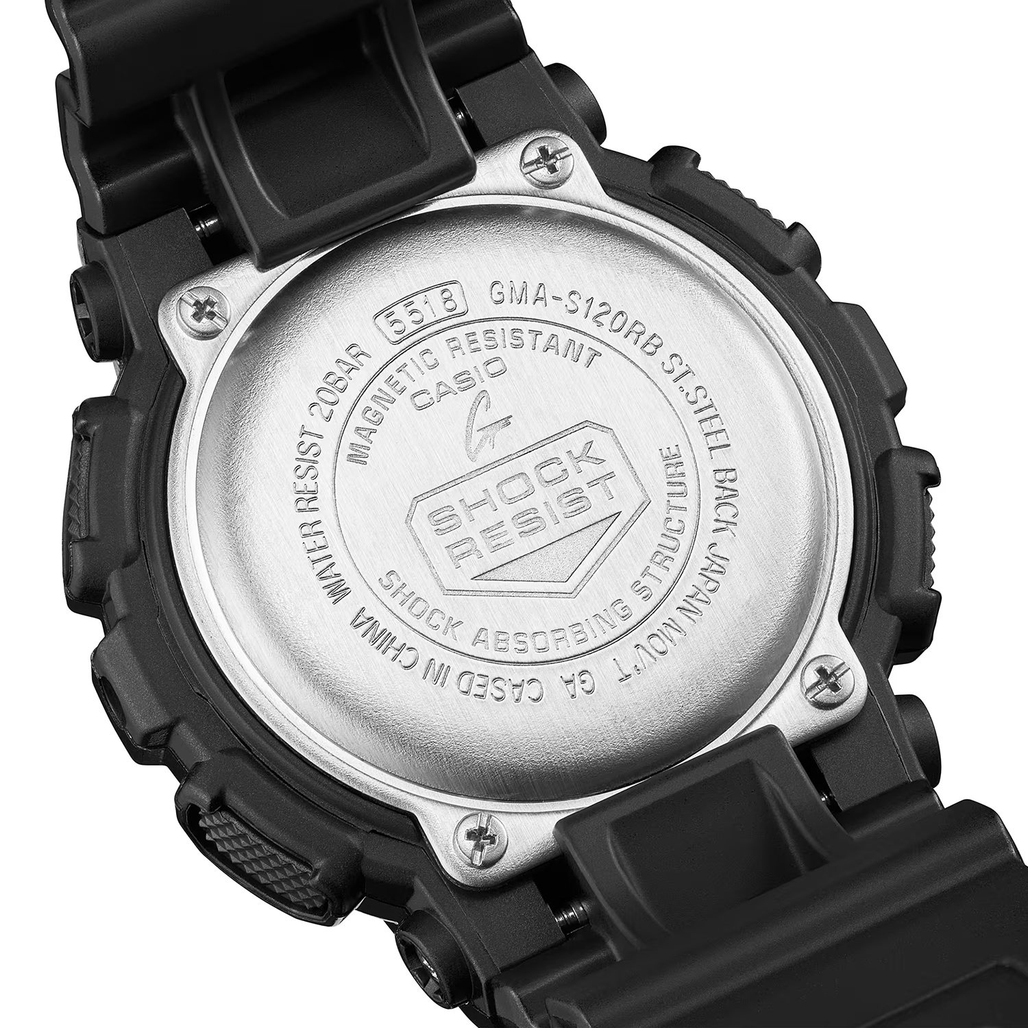 G-SHOCK GMA-S120RB-1AER zegarek damski sportowy G-SHOCK Original pasek - miniatura 6