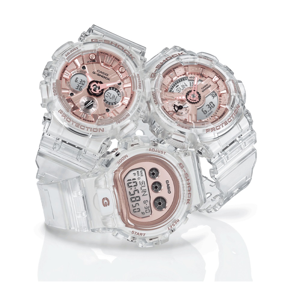 G-SHOCK GMA-S120SR-7AER S-SERIES G-SHOCK S-Series sportowy zegarek bezbarwny - miniatura 10