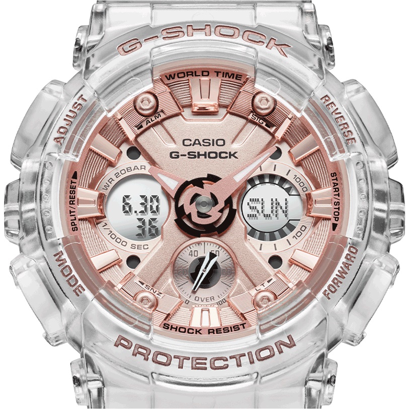 G-SHOCK GMA-S120SR-7AER zegarek damski sportowy G-SHOCK S-Series pasek - miniatura 5