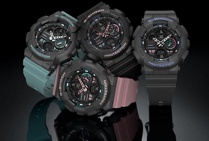 G-SHOCK GMA-S140-4AER G-SHOCK S-Series S-SERIES zegarek damski sportowy mineralne