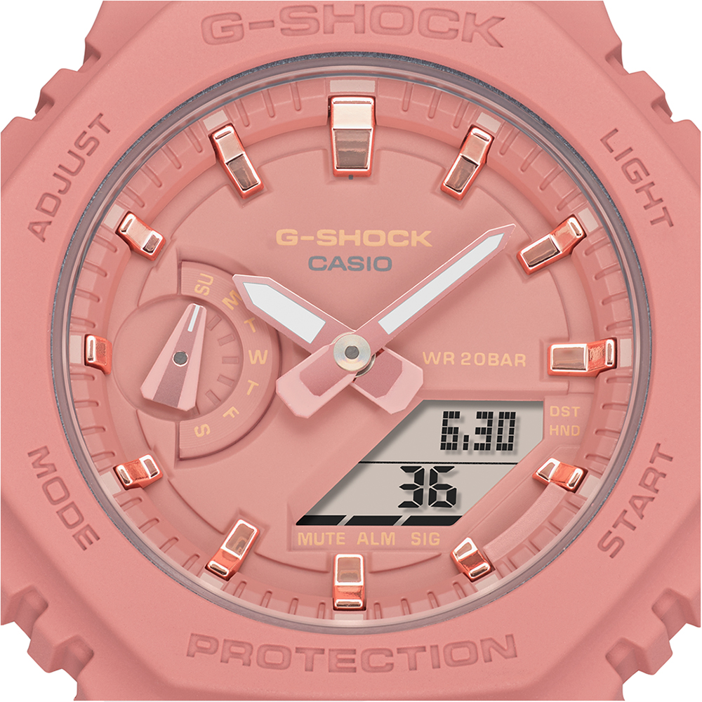 G-SHOCK GMA-S2100-4A2ER G-SHOCK S-Series zegarek damski sportowy mineralne - miniatura 3