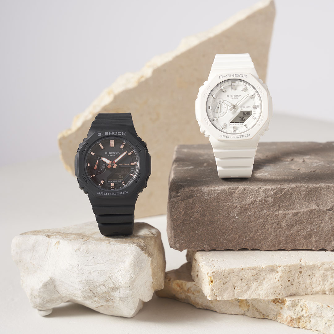 G-SHOCK GMA-S2100-7AER zegarek damski G-SHOCK S-Series biały
