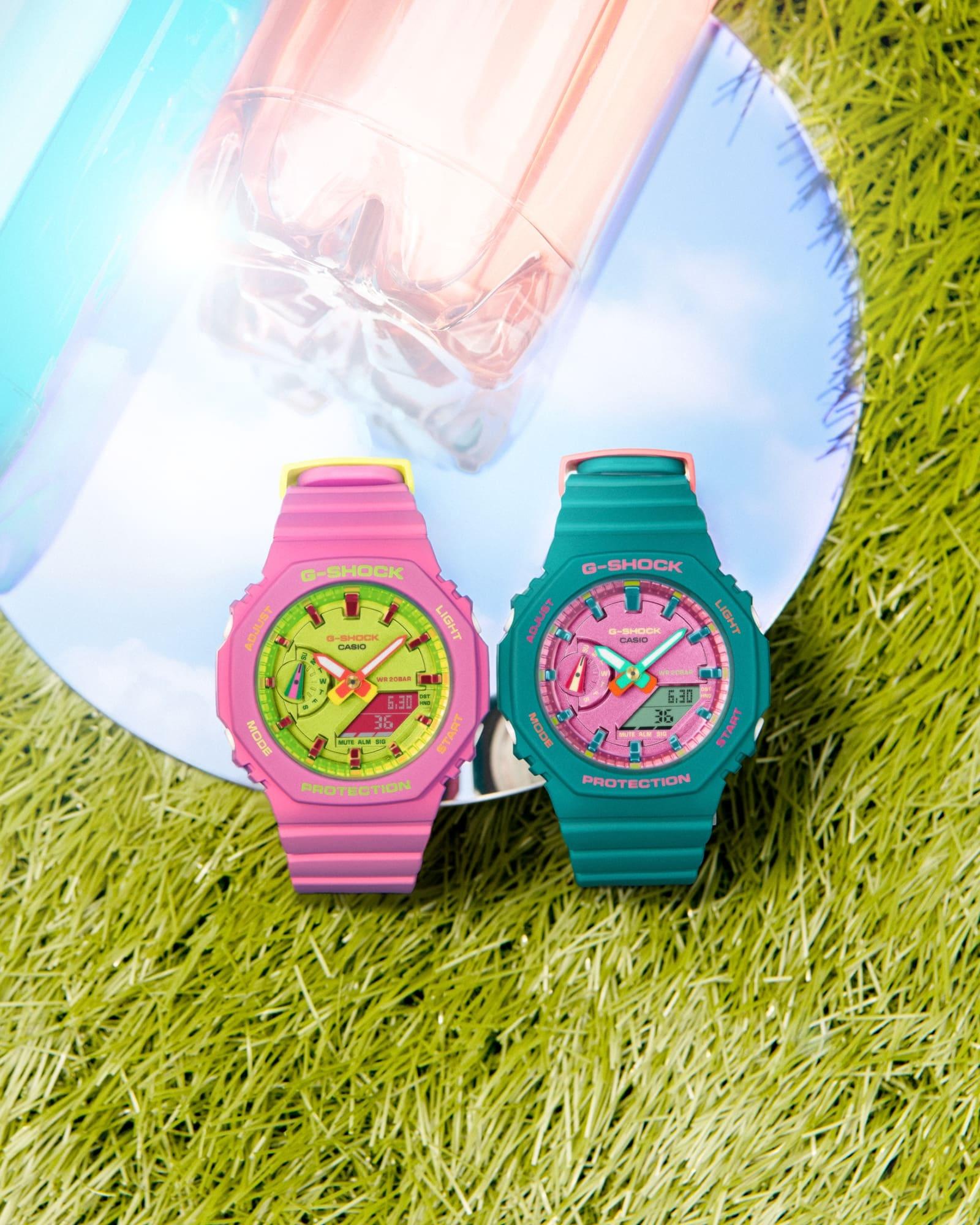 G-SHOCK GMA-S2100BS-3AER zegarek sportowy G-SHOCK S-Series - miniatura 4