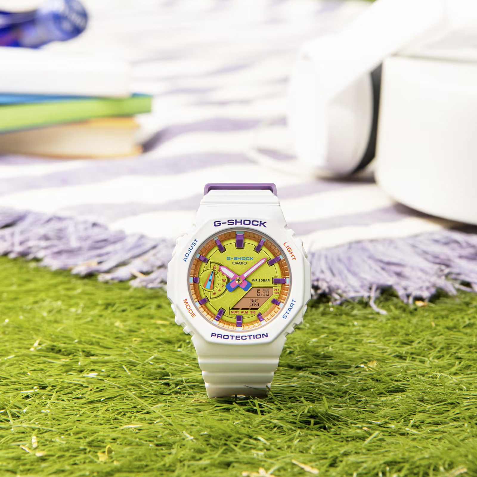 G-SHOCK GMA-S2100BS-7AER damski zegarek G-SHOCK S-Series pasek - miniatura 3