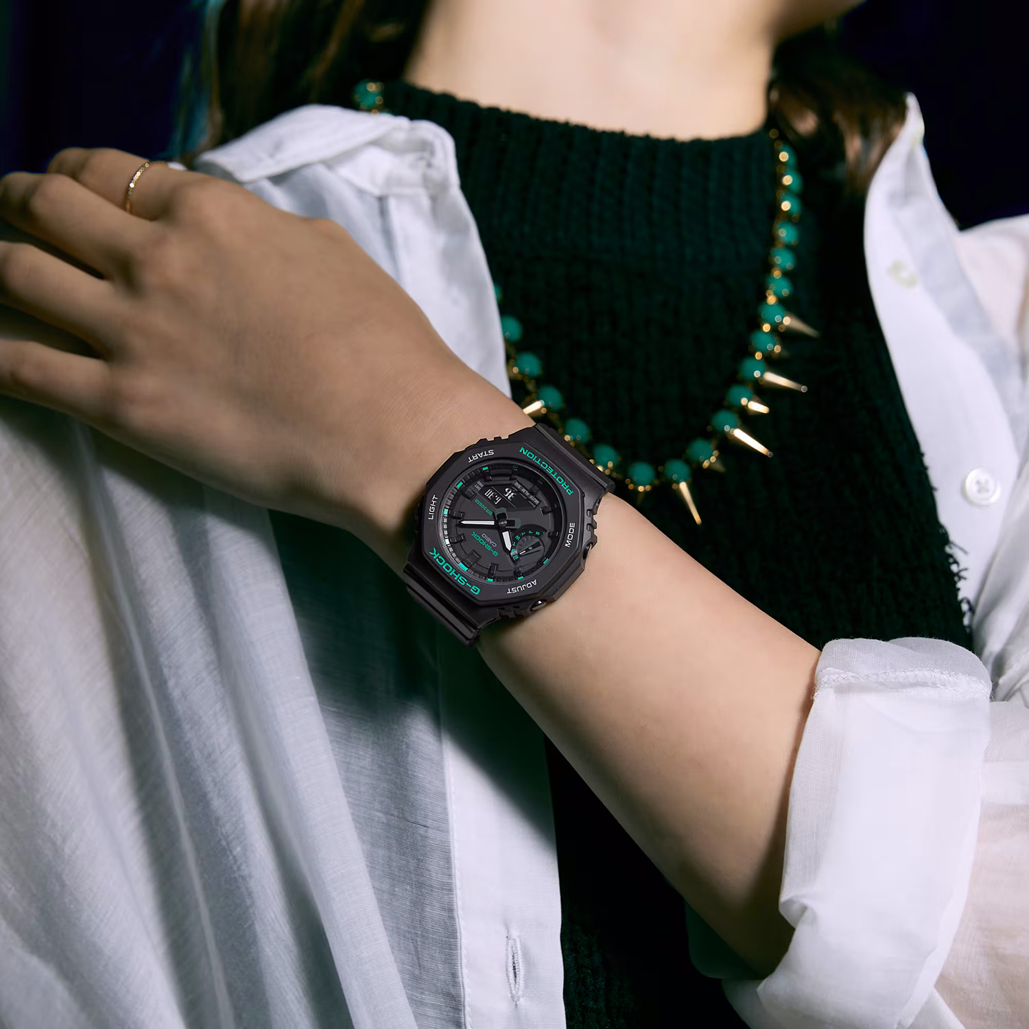 G-SHOCK GMA-S2100GA-1AER zegarek damski G-SHOCK S-Series