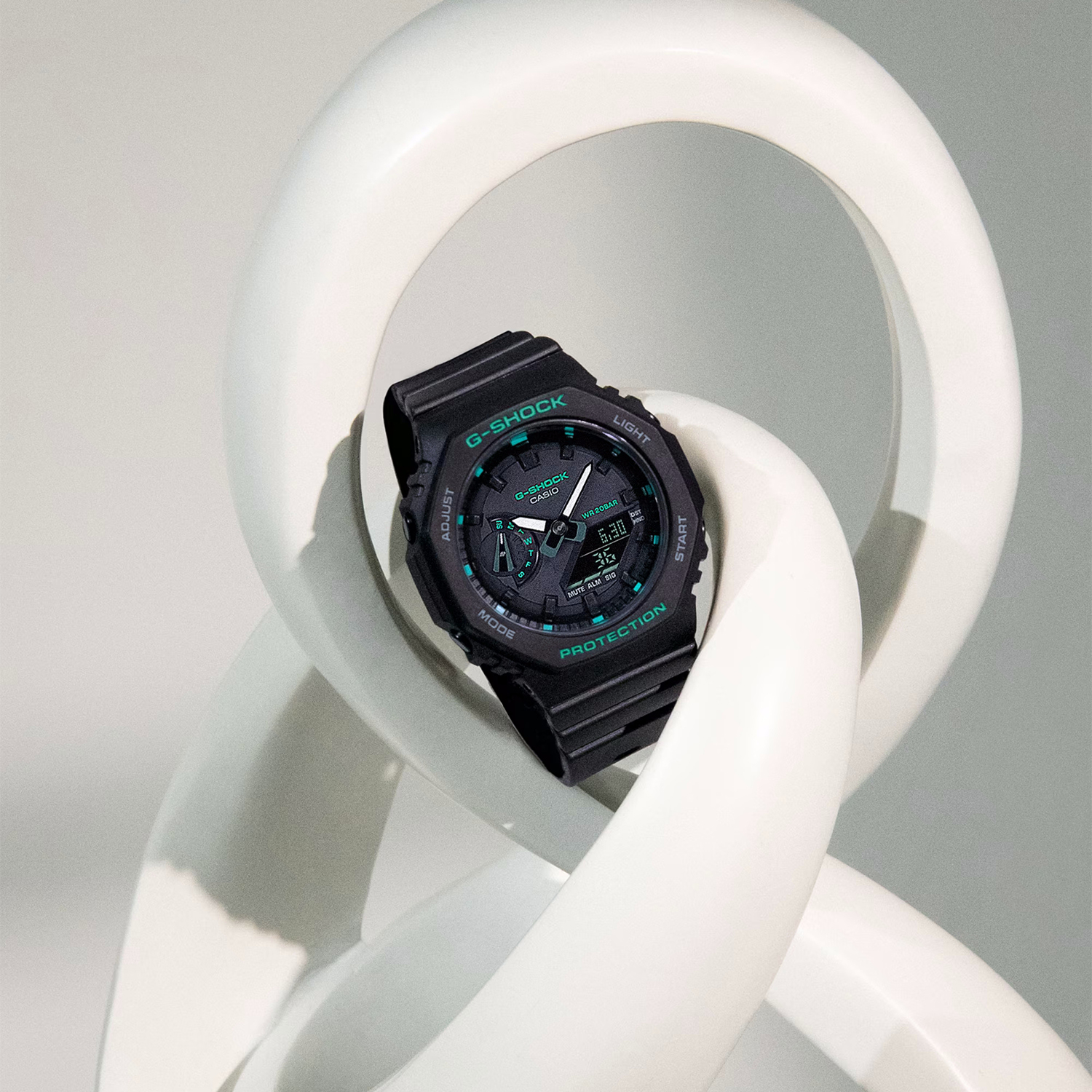 G-SHOCK GMA-S2100GA-1AER zegarek niebieski sportowy S-Series