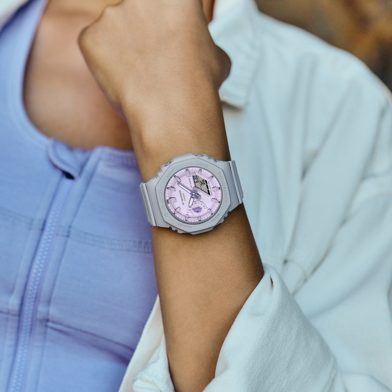 G-SHOCK GMA-S2100NC-8AER zegarek damski G-SHOCK S-Series - miniatura 2
