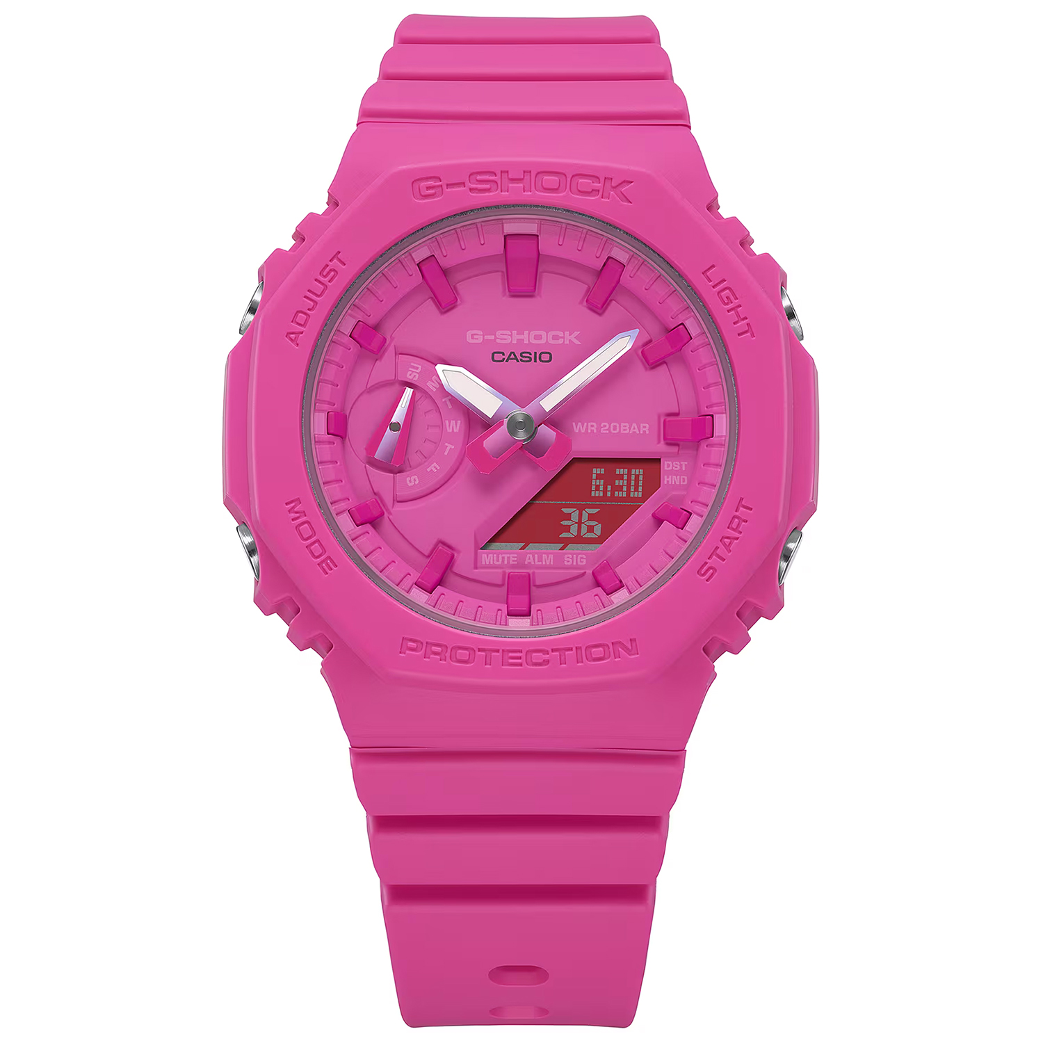 G-SHOCK GMA-S2100P-4AER zegarek zielony sportowy G-SHOCK S-Series pasek - miniatura 2