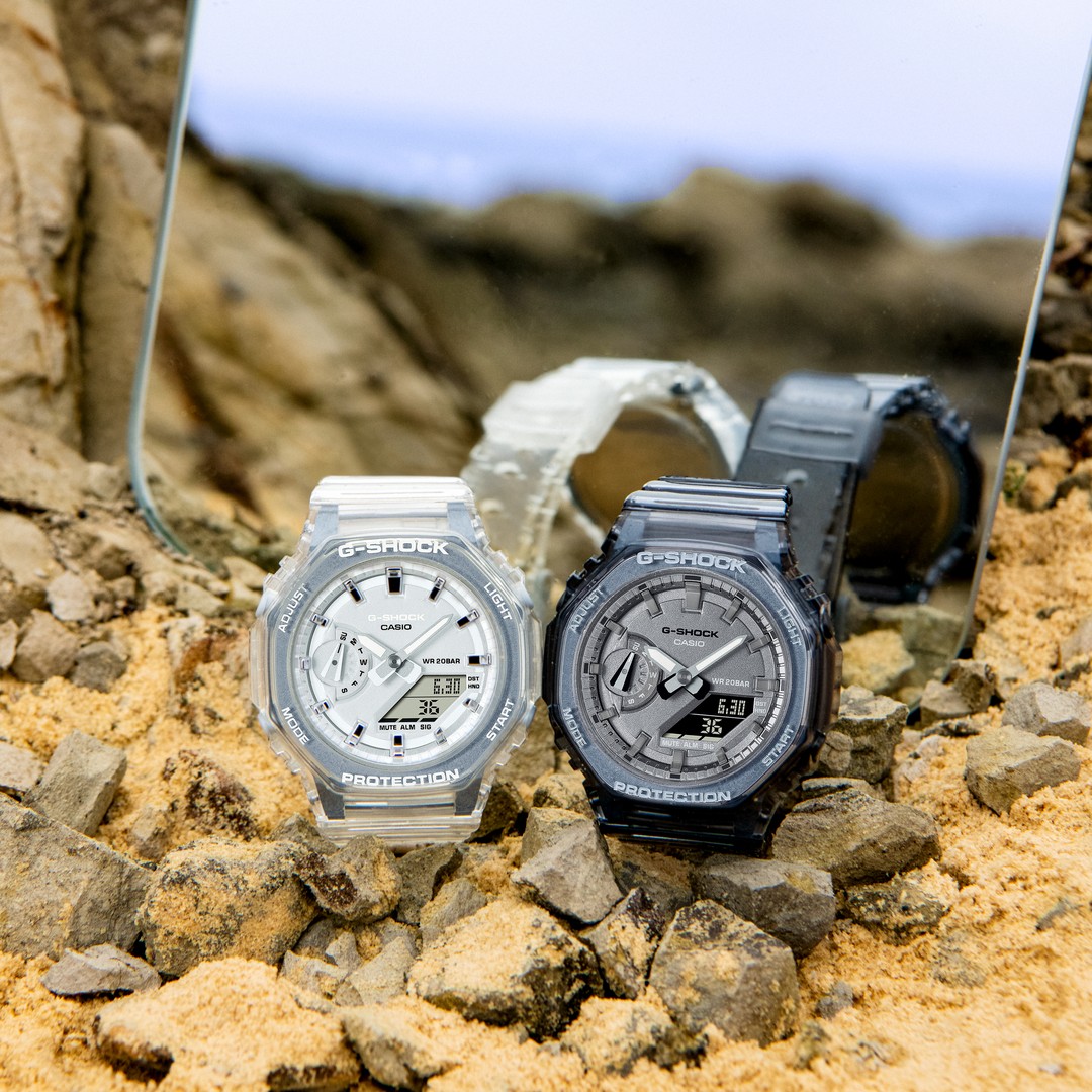 G-SHOCK GMA-S2100SK-1AER G-SHOCK S-Series zegarek damski sportowy mineralne - miniatura 6