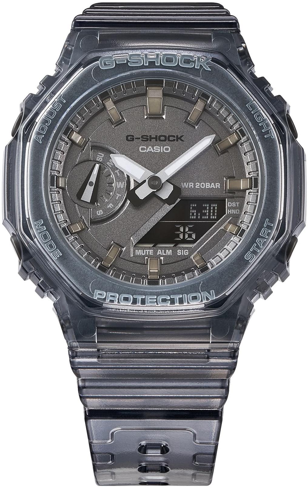 G-SHOCK GMA-S2100SK-1AER G-SHOCK S-Series zegarek damski sportowy mineralne - miniatura 3