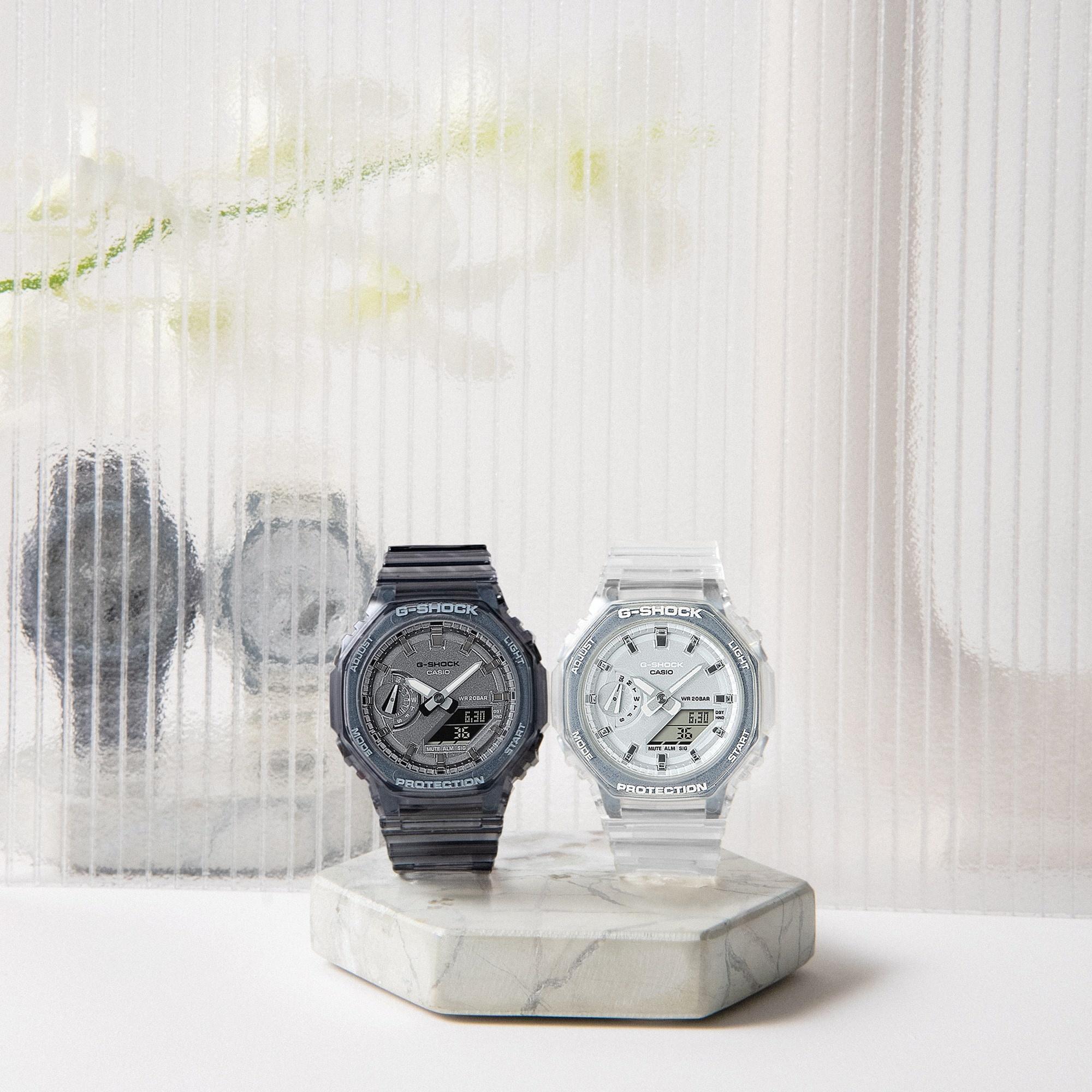 G-SHOCK GMA-S2100SK-1AER zegarek damski G-SHOCK S-Series szary - miniatura 10