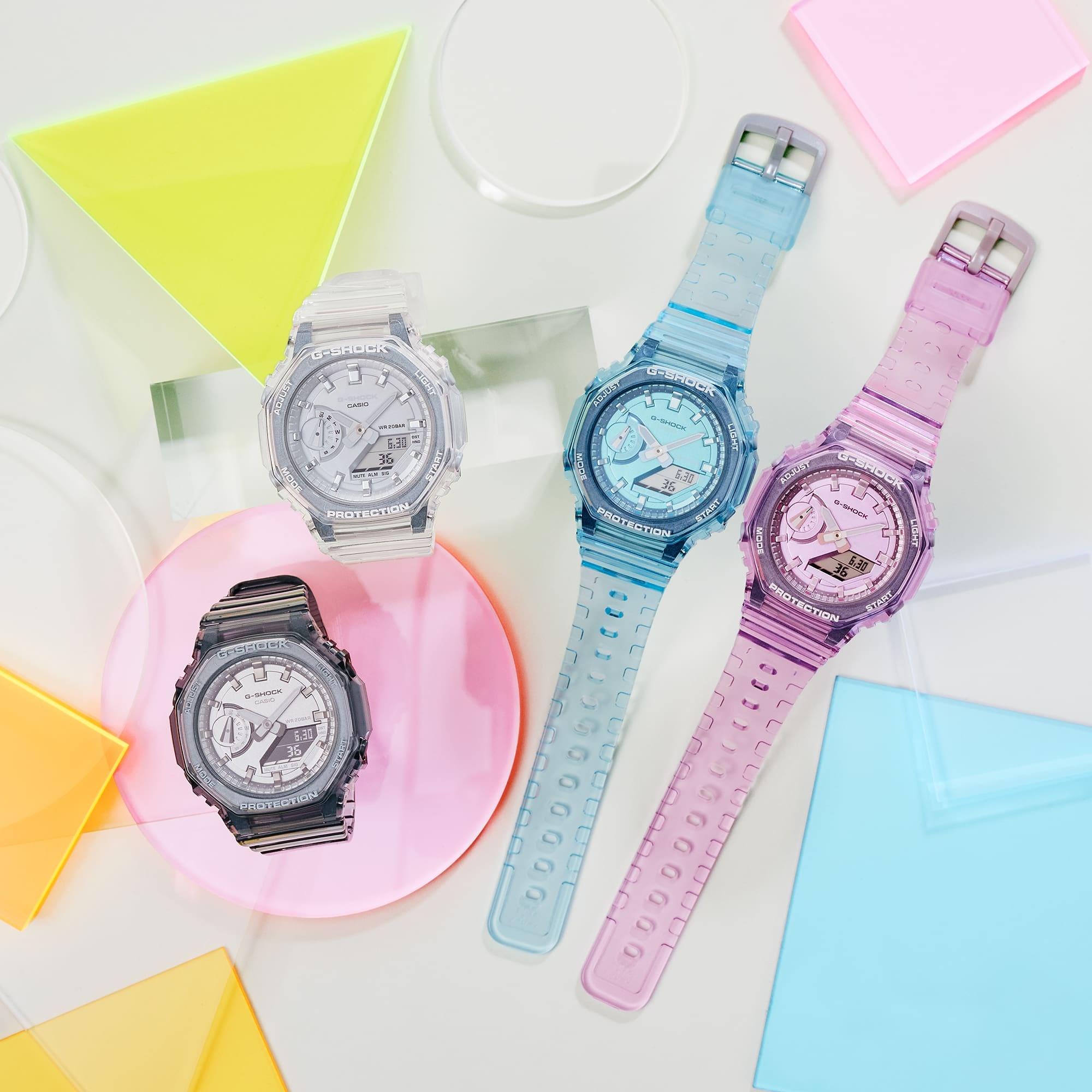 G-SHOCK GMA-S2100SK-1AER zegarek damski sportowy G-SHOCK S-Series pasek - miniatura 9