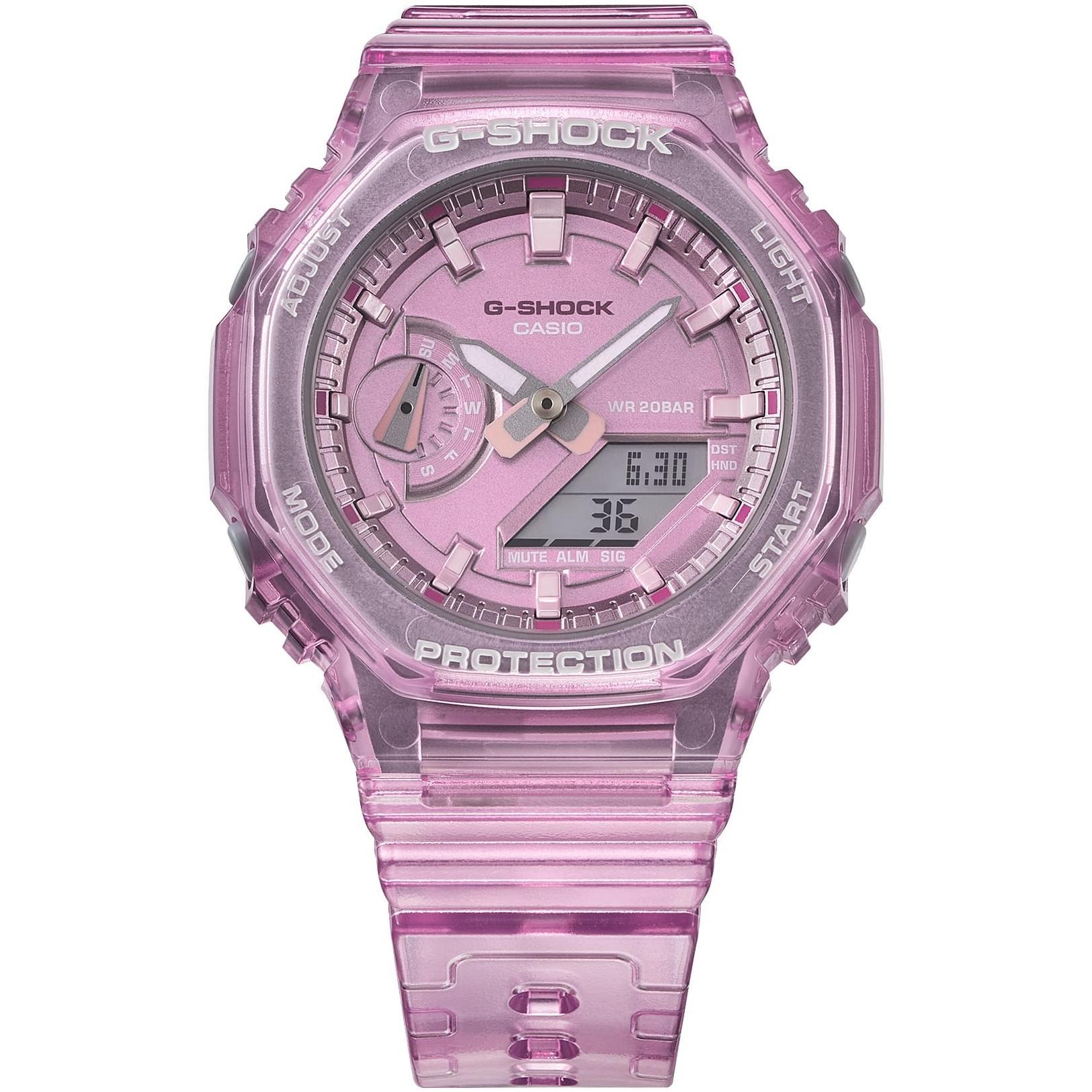G-SHOCK GMA-S2100SK-4ACGER zegarek różowy sportowy G-SHOCK S-Series pasek - miniatura 2