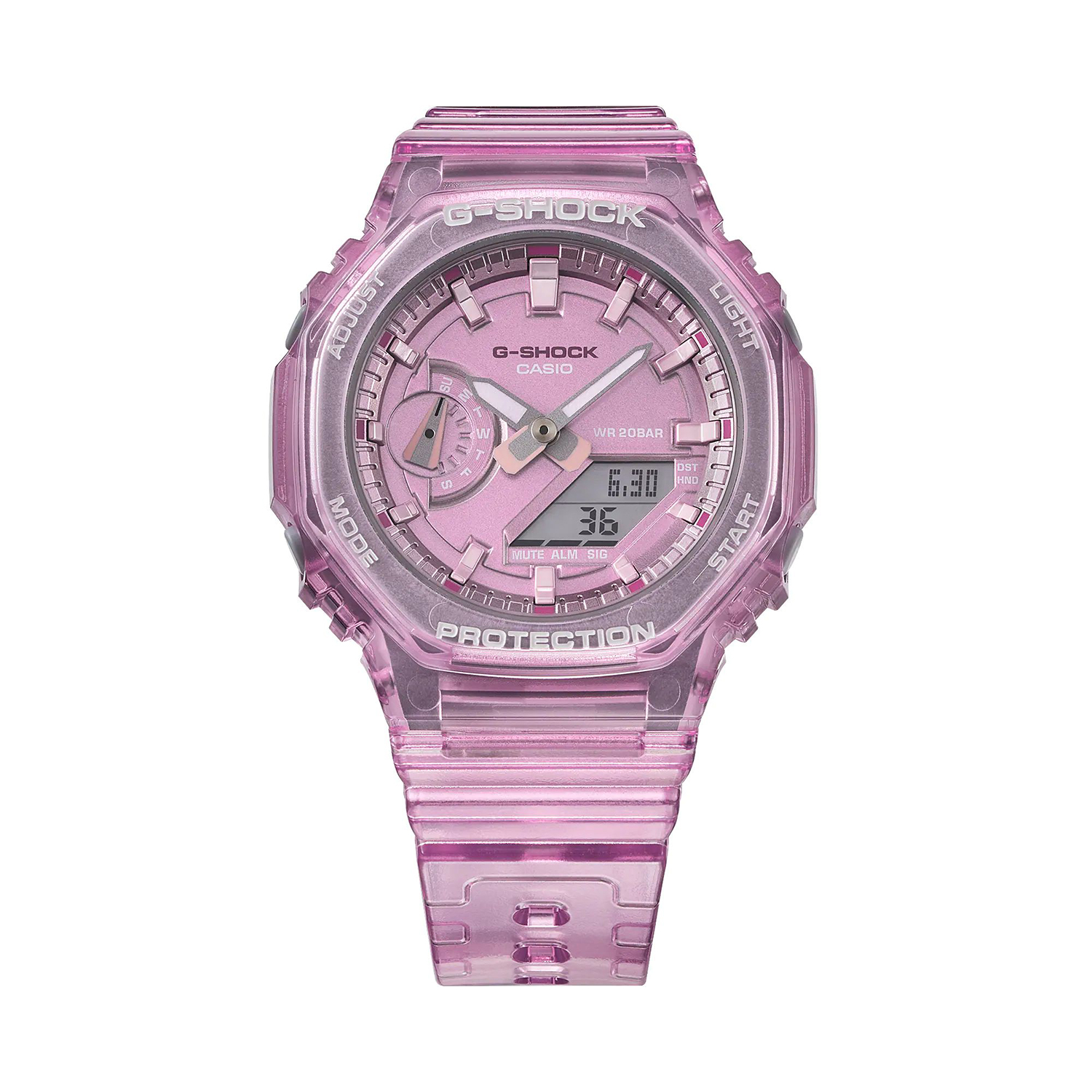 G-SHOCK GMA-S2100SK-4AER damski zegarek G-SHOCK S-Series pasek - miniatura 3