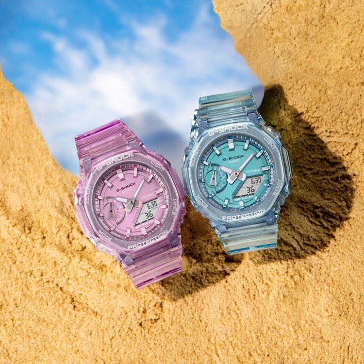 G-SHOCK GMA-S2100SK-4AER zegarek damski sportowy G-SHOCK S-Series pasek - miniatura 8