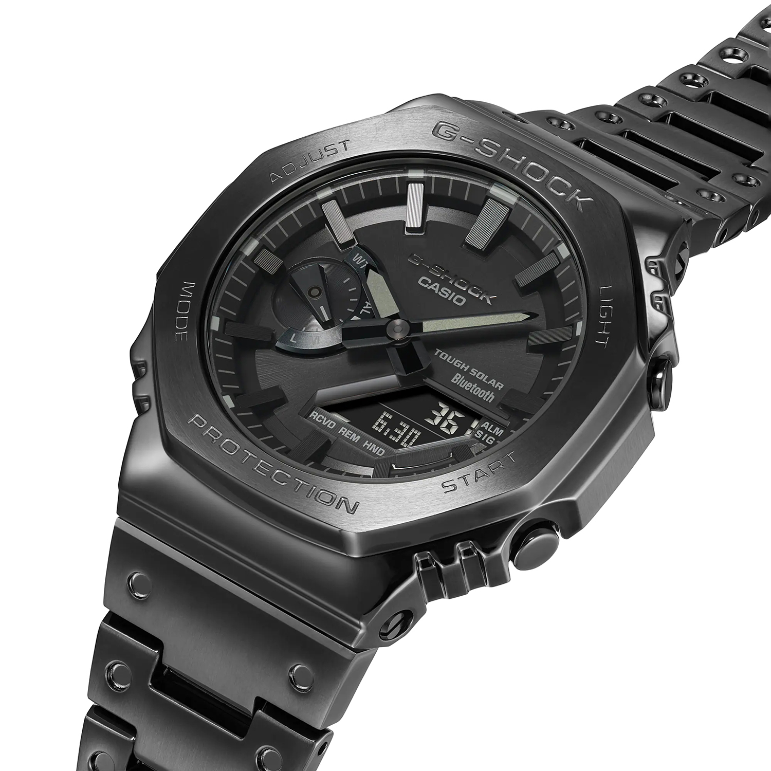 G-SHOCK GMB-2100BD-1AER zegarek srebrny sportowy G-SHOCK G-STEEL bransoleta - miniatura 5